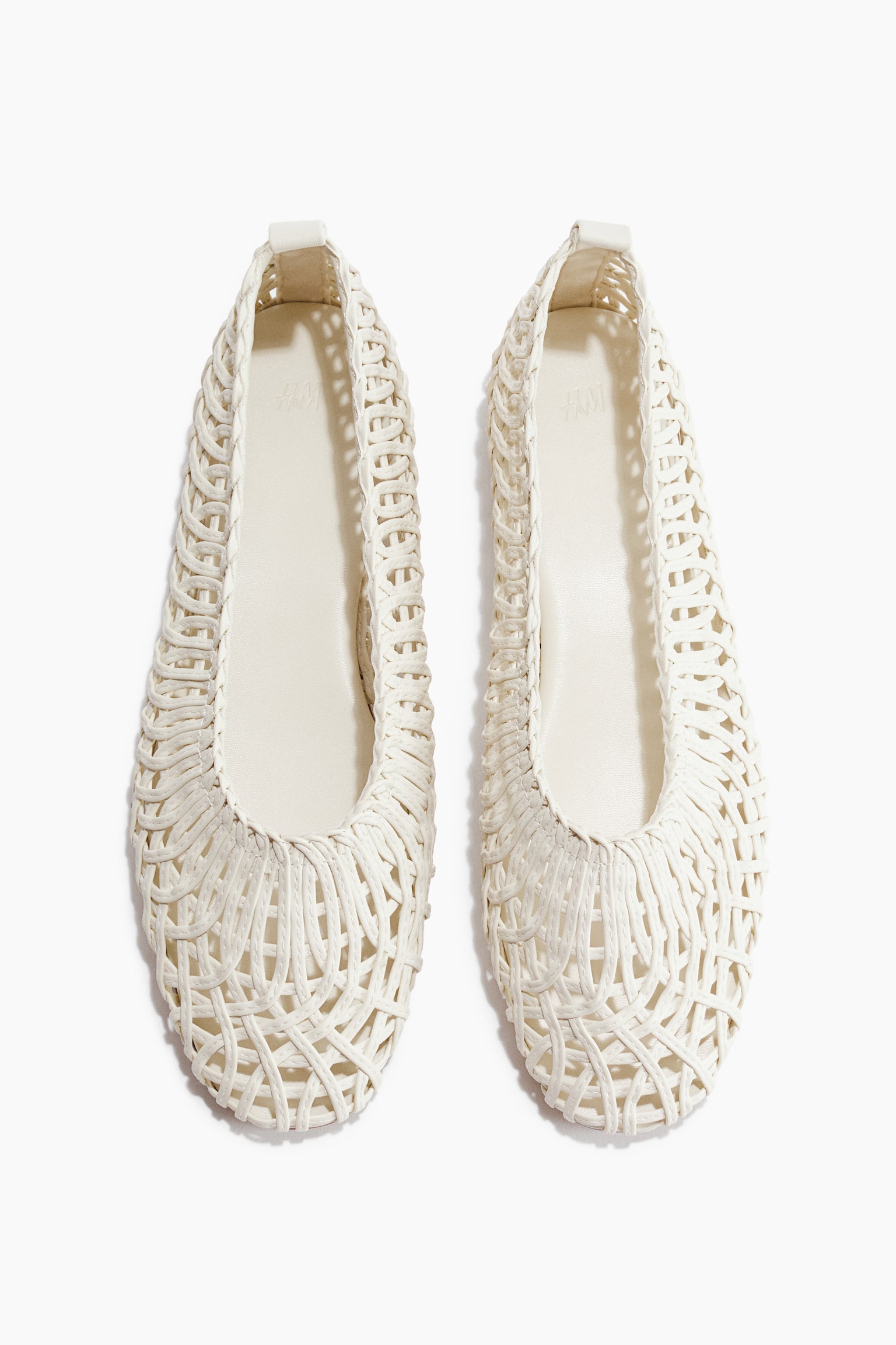Braided-look ballet flats - 2