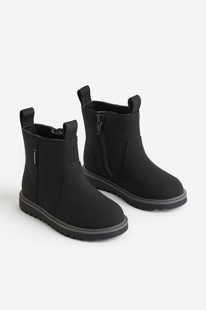 Waterproof Chelsea boots - Black/Brown/Greige - 1