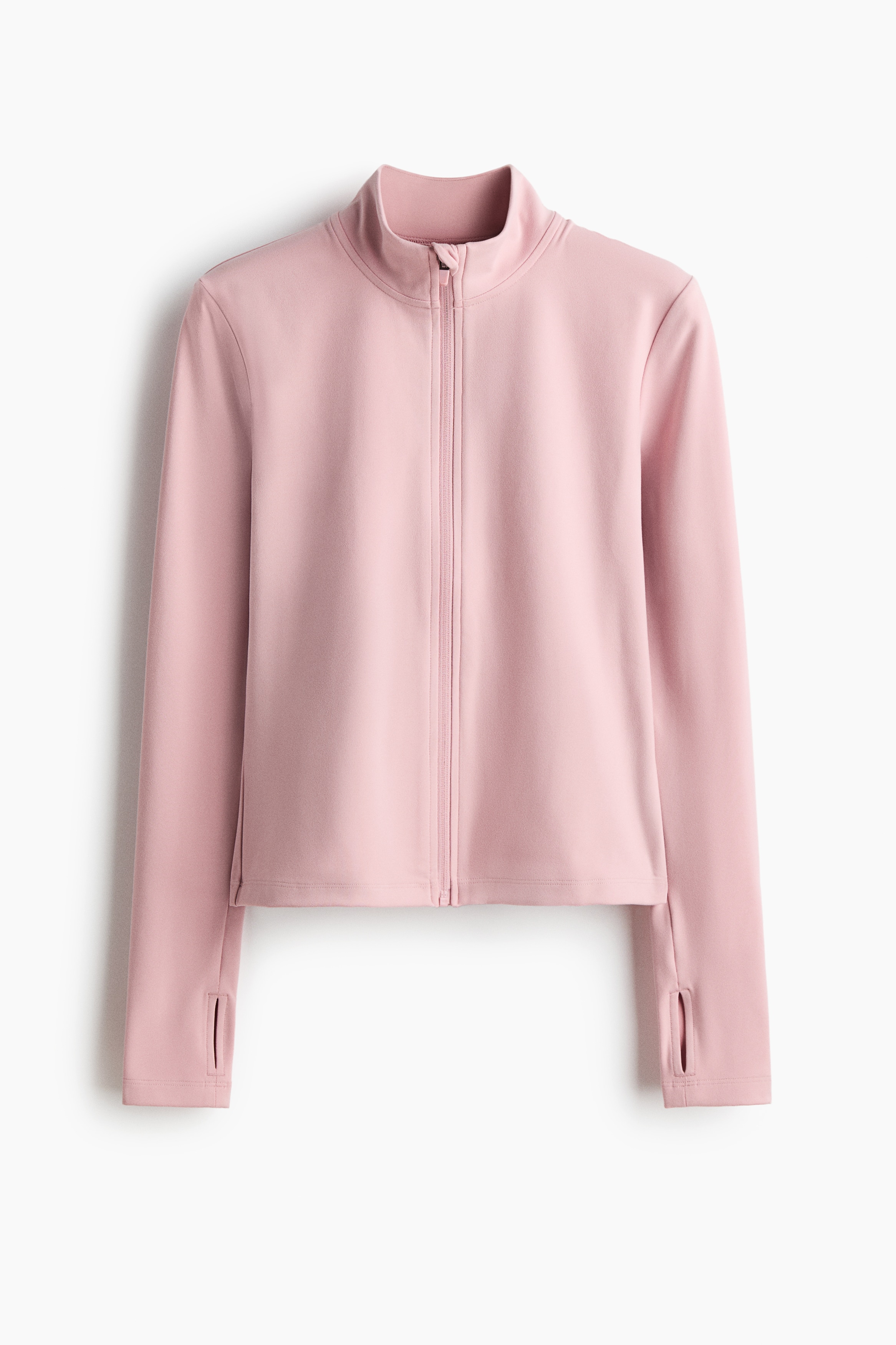 Zip-through sports jacket with SoftMove™ - Pastel pink/Dark brown/Black/Peachy beige/Antique rose/Amazonite blue/Navy blue/Dark grey/Light taupe/Aubergine purple/Dark beige/Dark grey/Brown/Storm blue/Cream