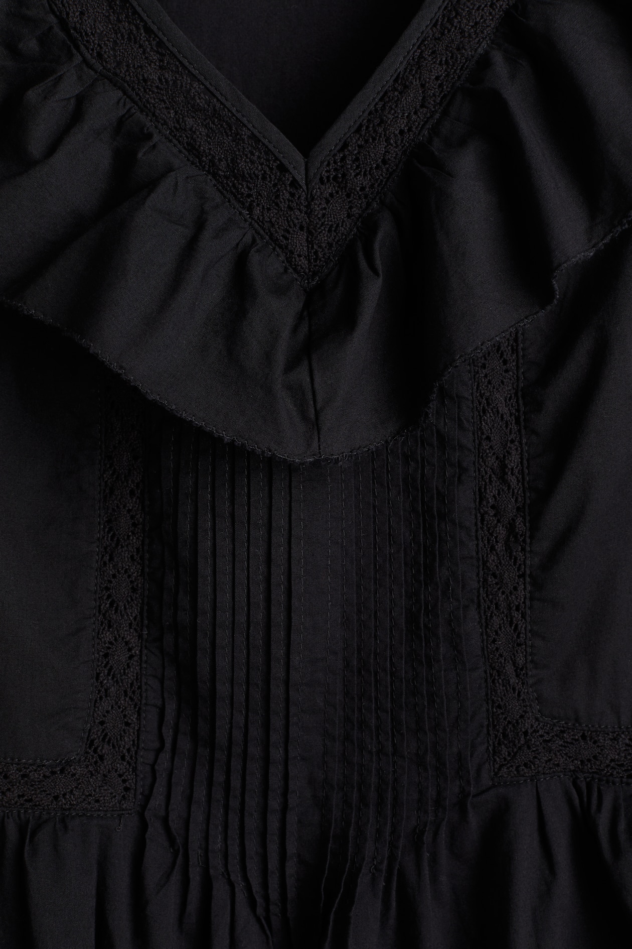 Ruffle-Trimmed Cotton Dress - image 4
