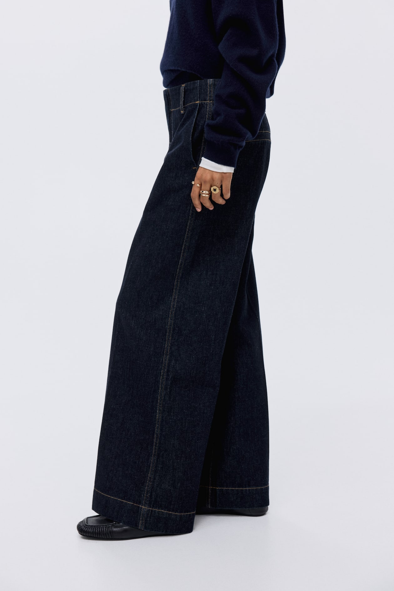 Wide High Jeans - image 4