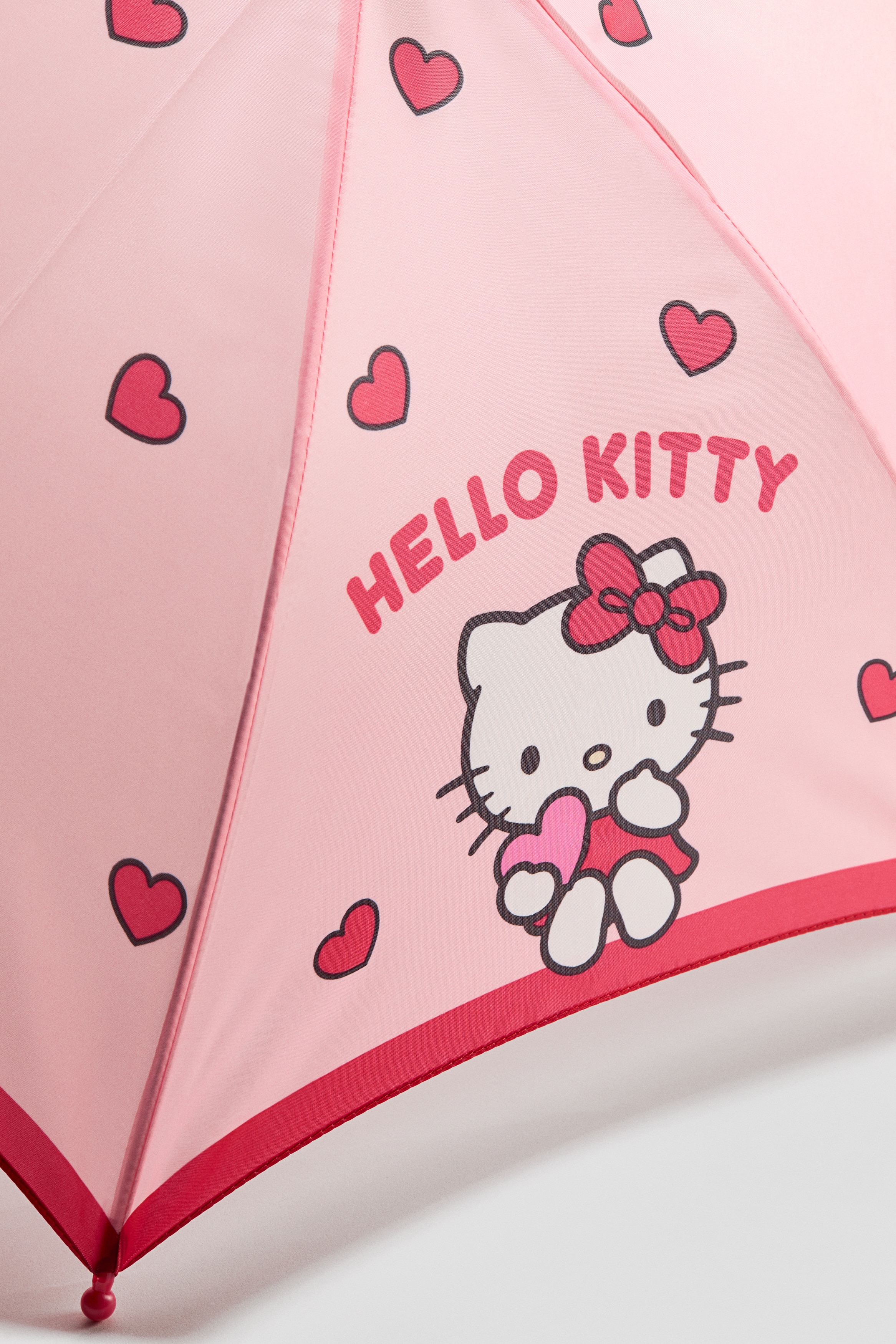 Parapluie Transparent Manuel Hello Kitty Pour Enfant - 48 Cm De Diamètre, Rose, Neuf Avec étiquettes