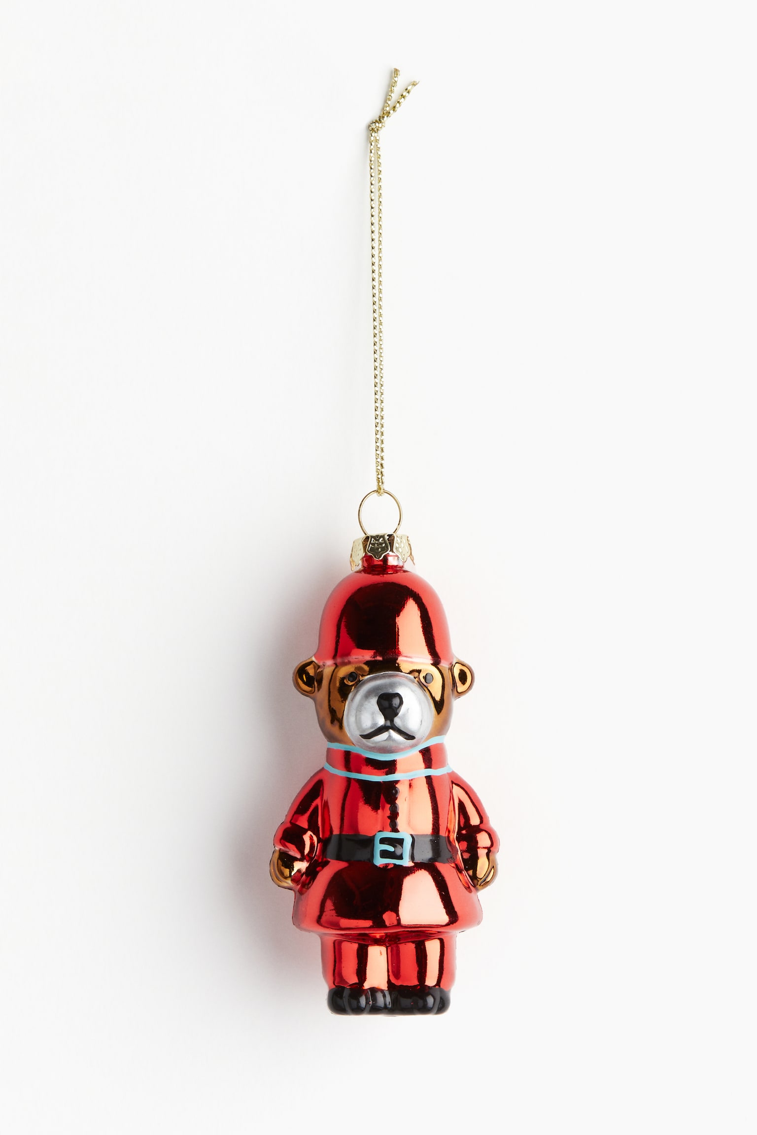 Teddy bear Christmas decoration - Red/Teddy bear