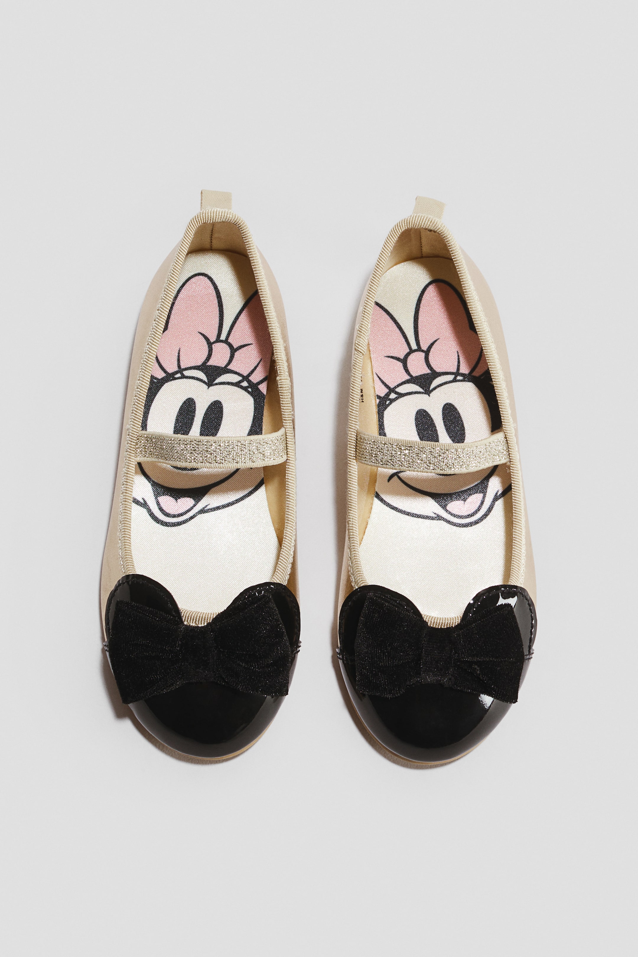 H&M Shimmery Metallic Ballet Flats — фото 2