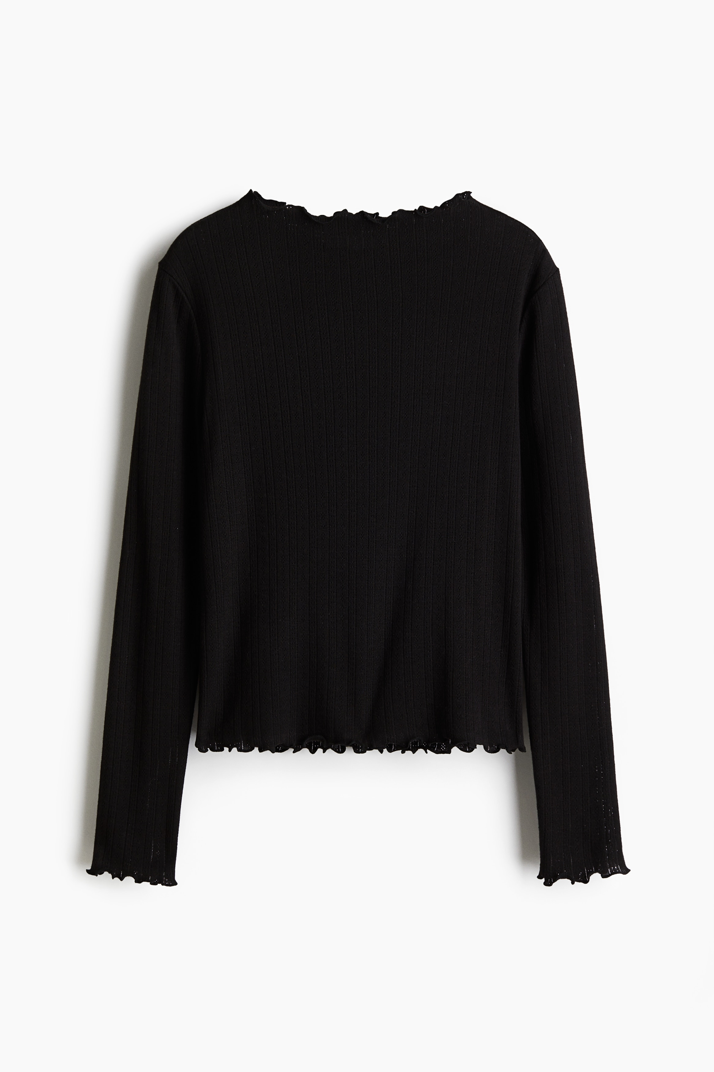 ポインテルトップス - ブラック - レディース | H&M JP