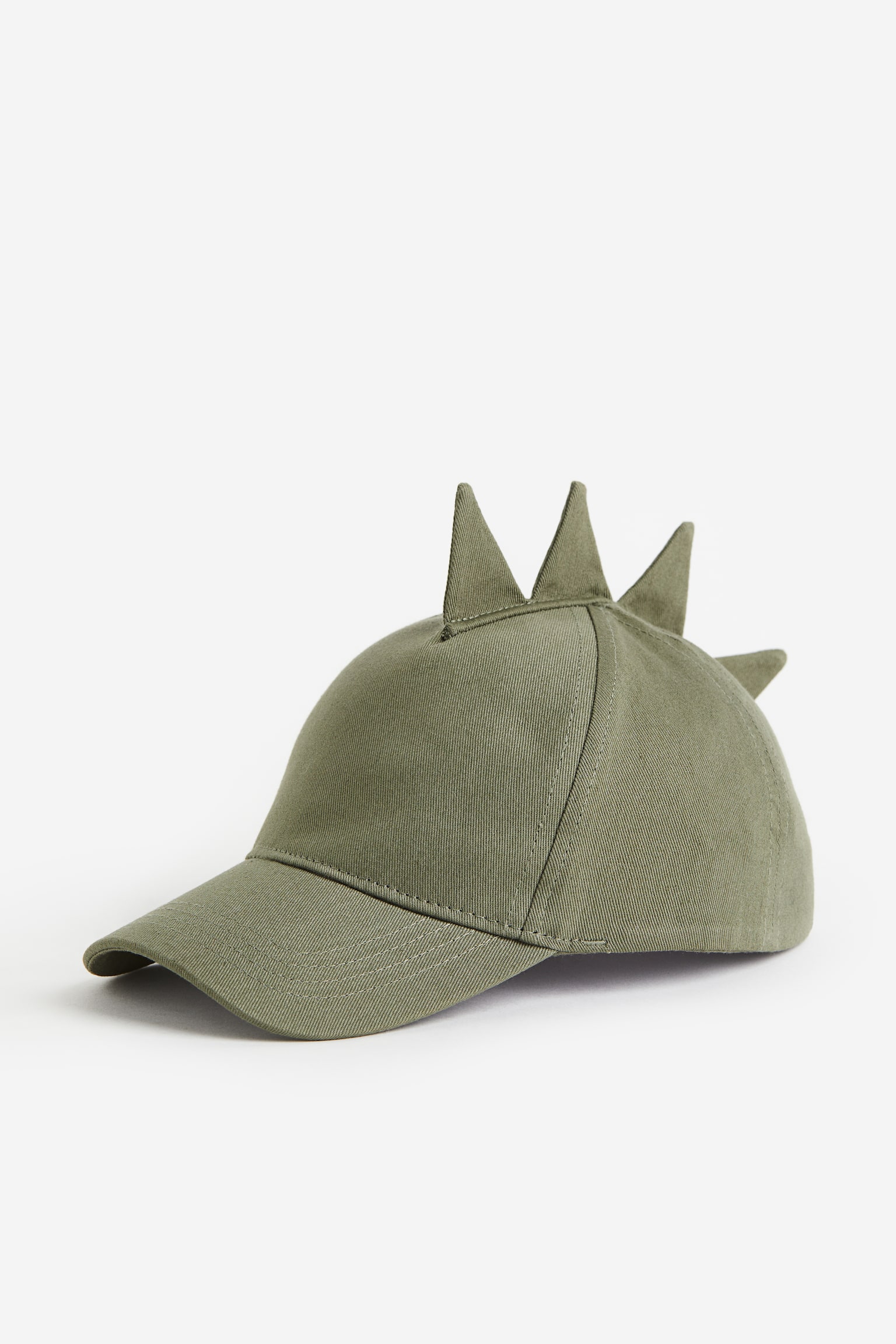 Appliqué Cap - Khaki green - 1