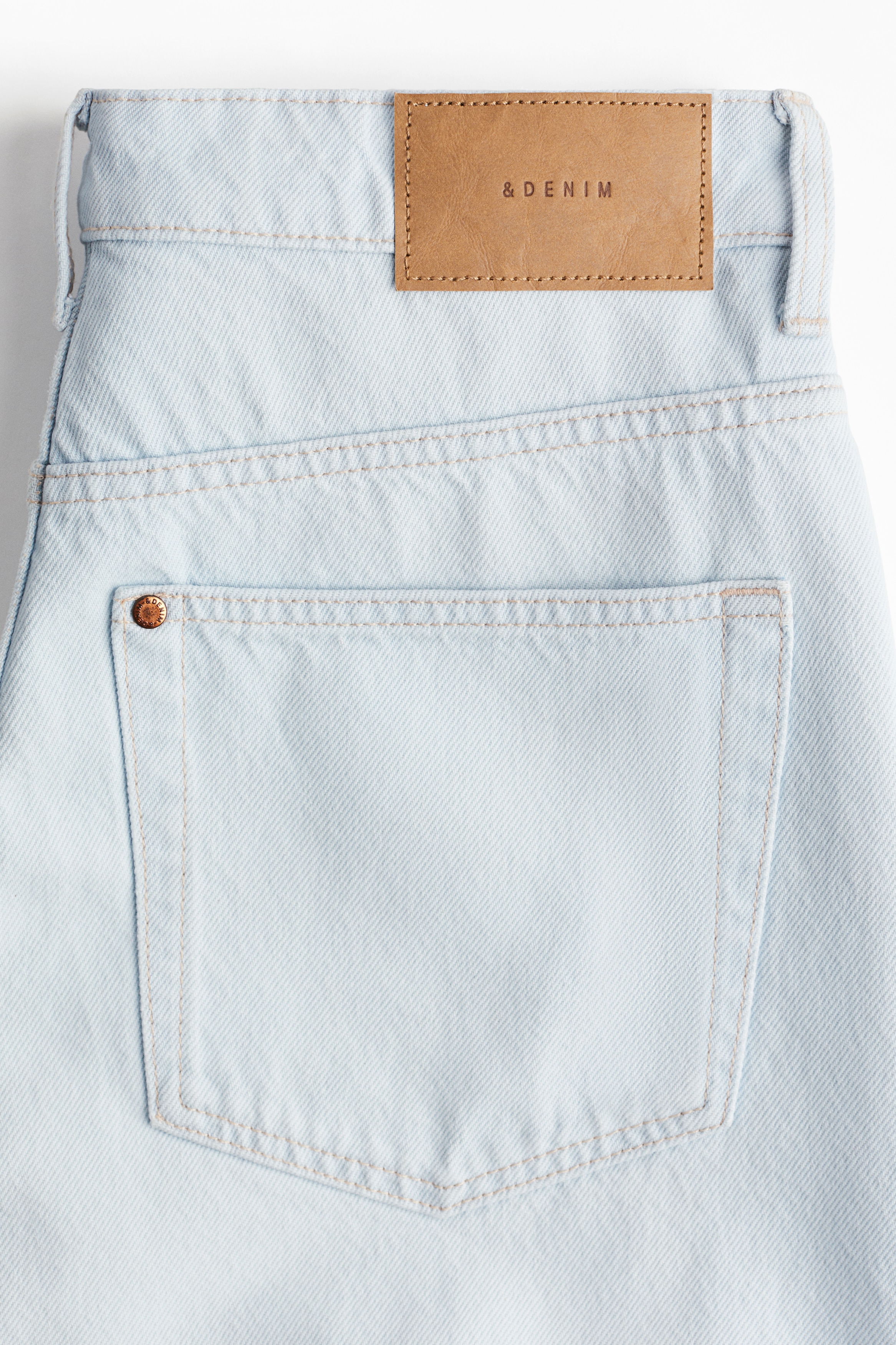 High Knee Denim shorts