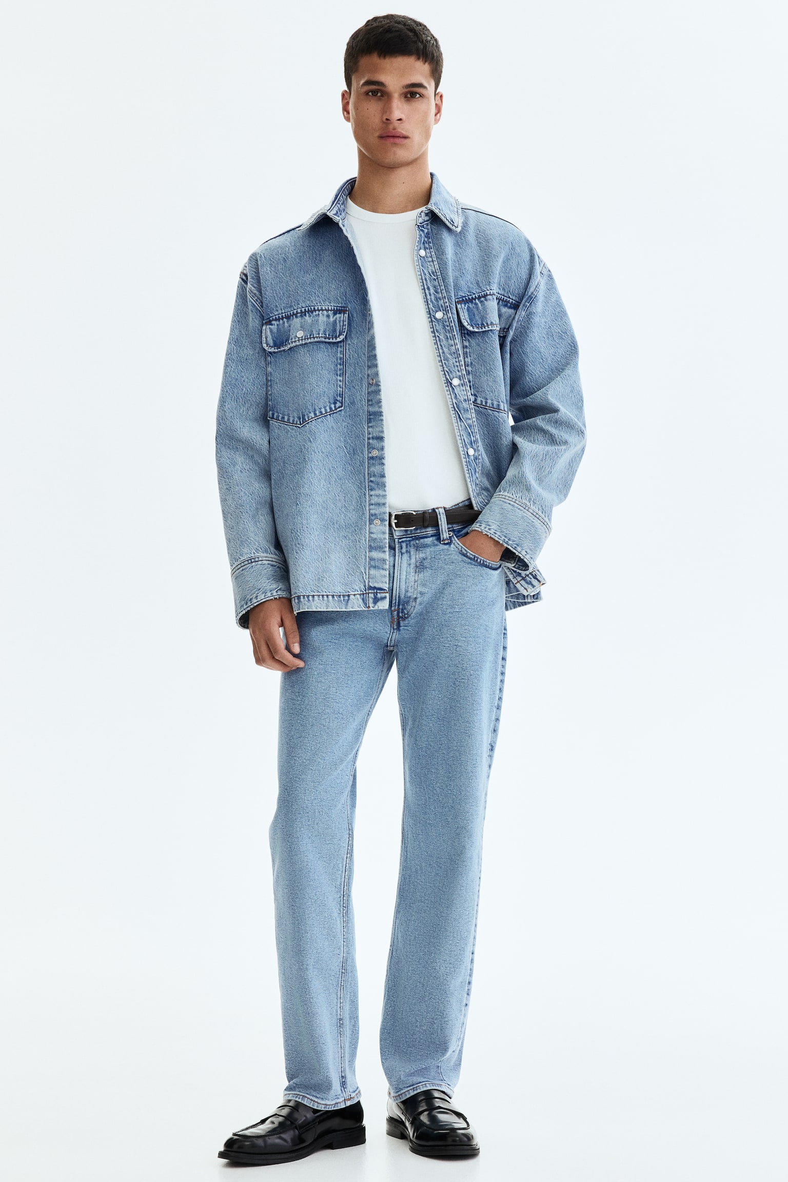 Regular Jeans - Light denim blue/Denim black/Denim blue/Dark denim blue/Dark denim blue/Denim grey - 1