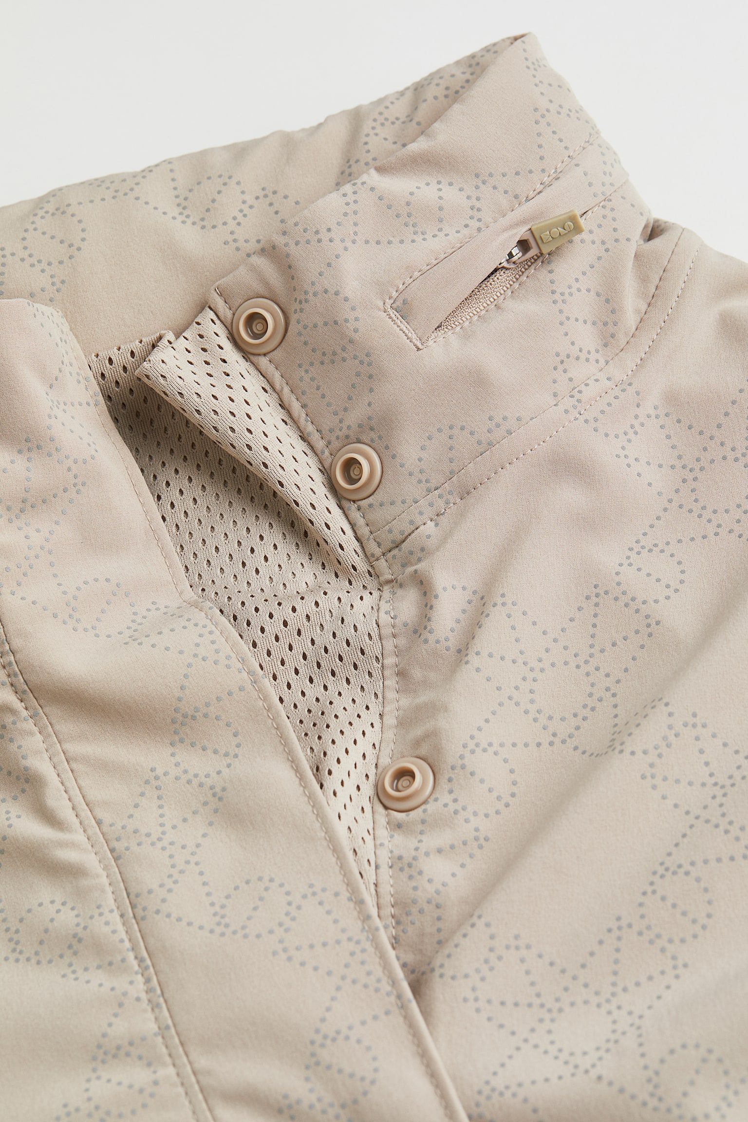 Running Jacket - Beige - 4