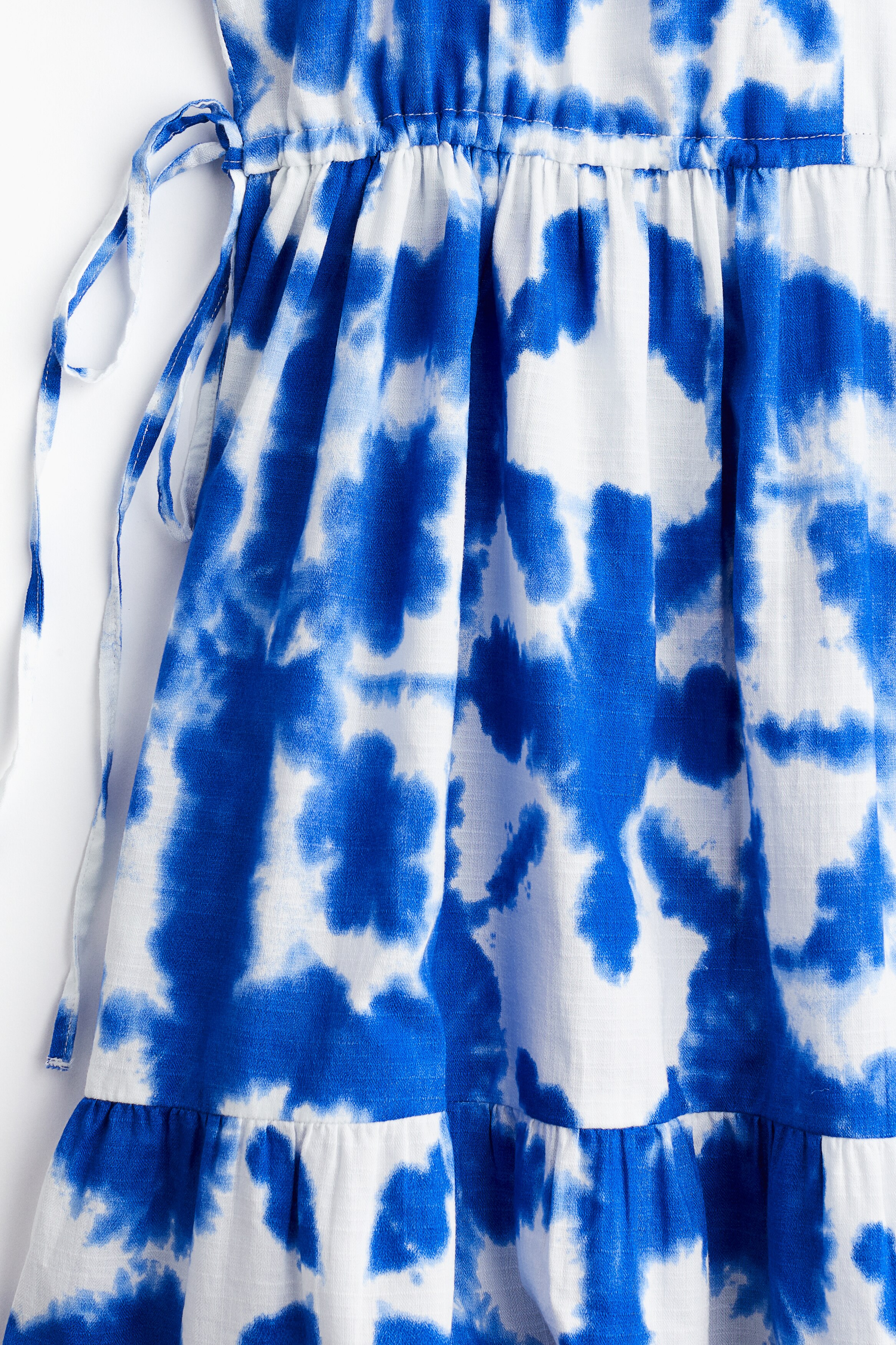 Drawstring-waist dress