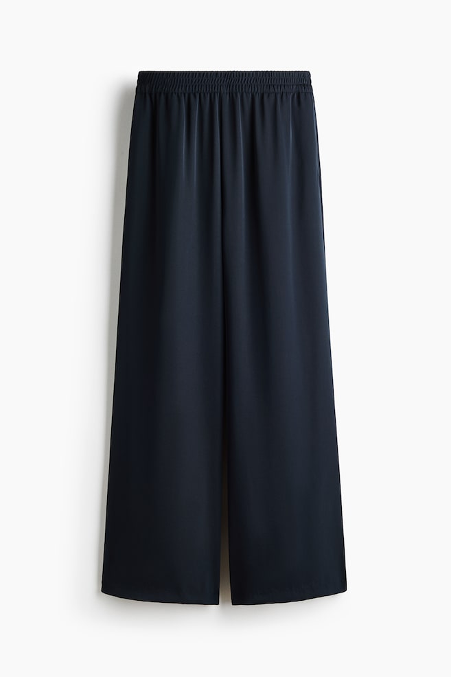 Schlupfhose - Marineblau/Dunkelrot - 1