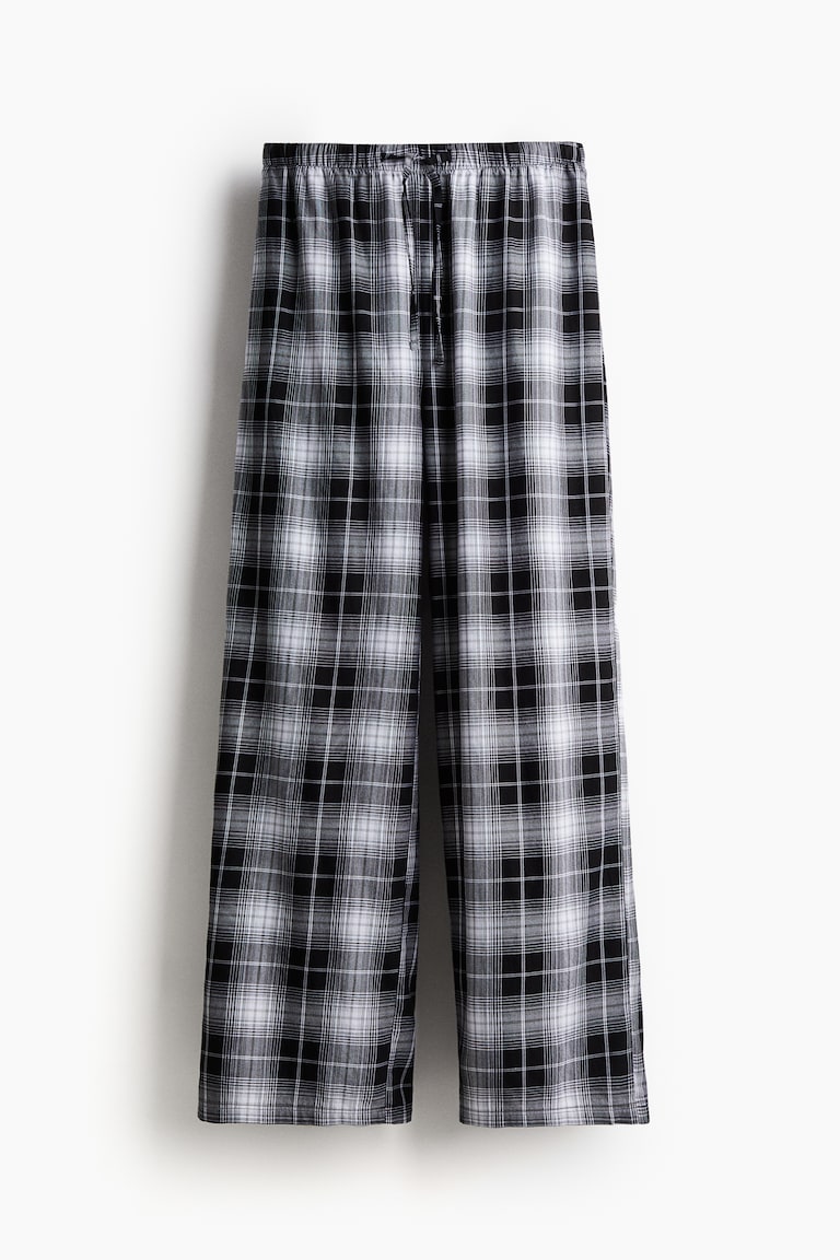 Cotton flannel pyjama bottoms
