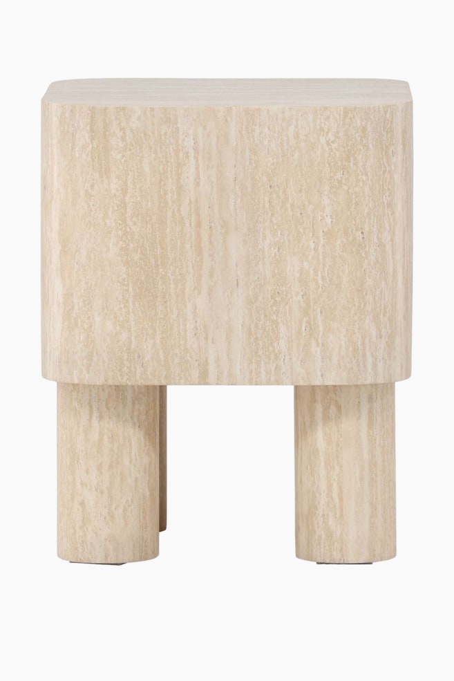 Klirou Beistelltisch - Mdf, Beige - 1