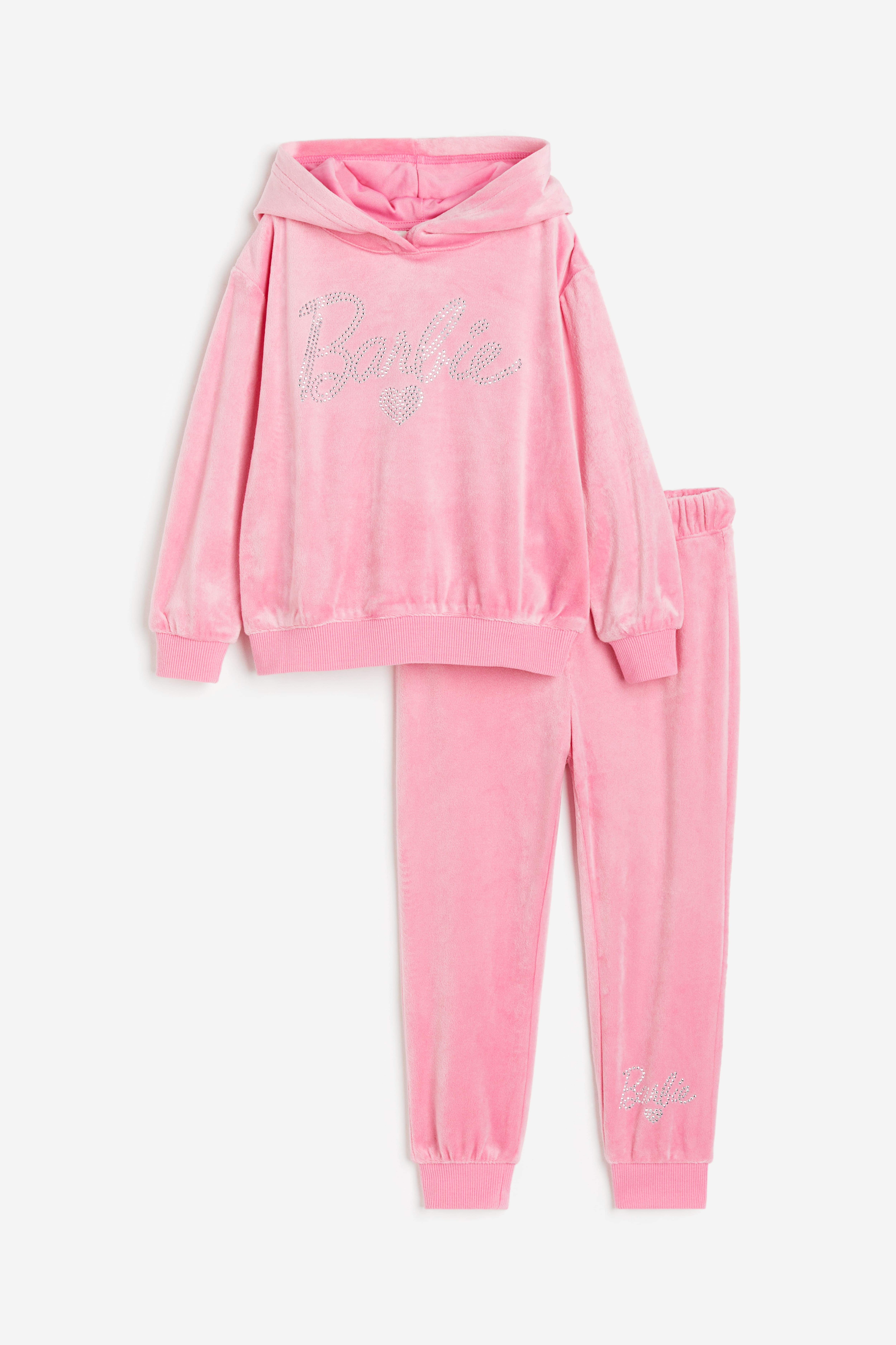 PINK store velour set