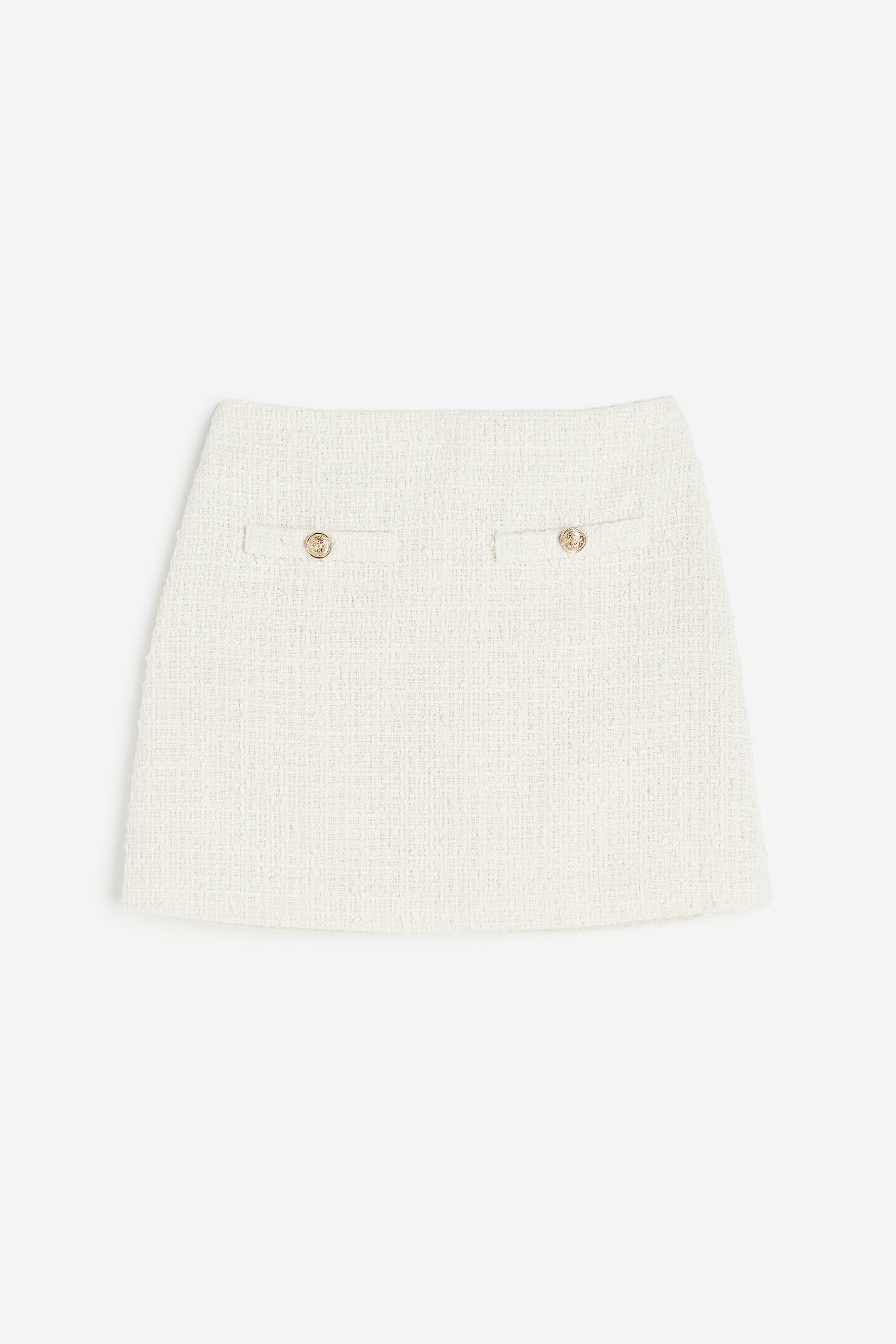 Bouclé Mini Skirt