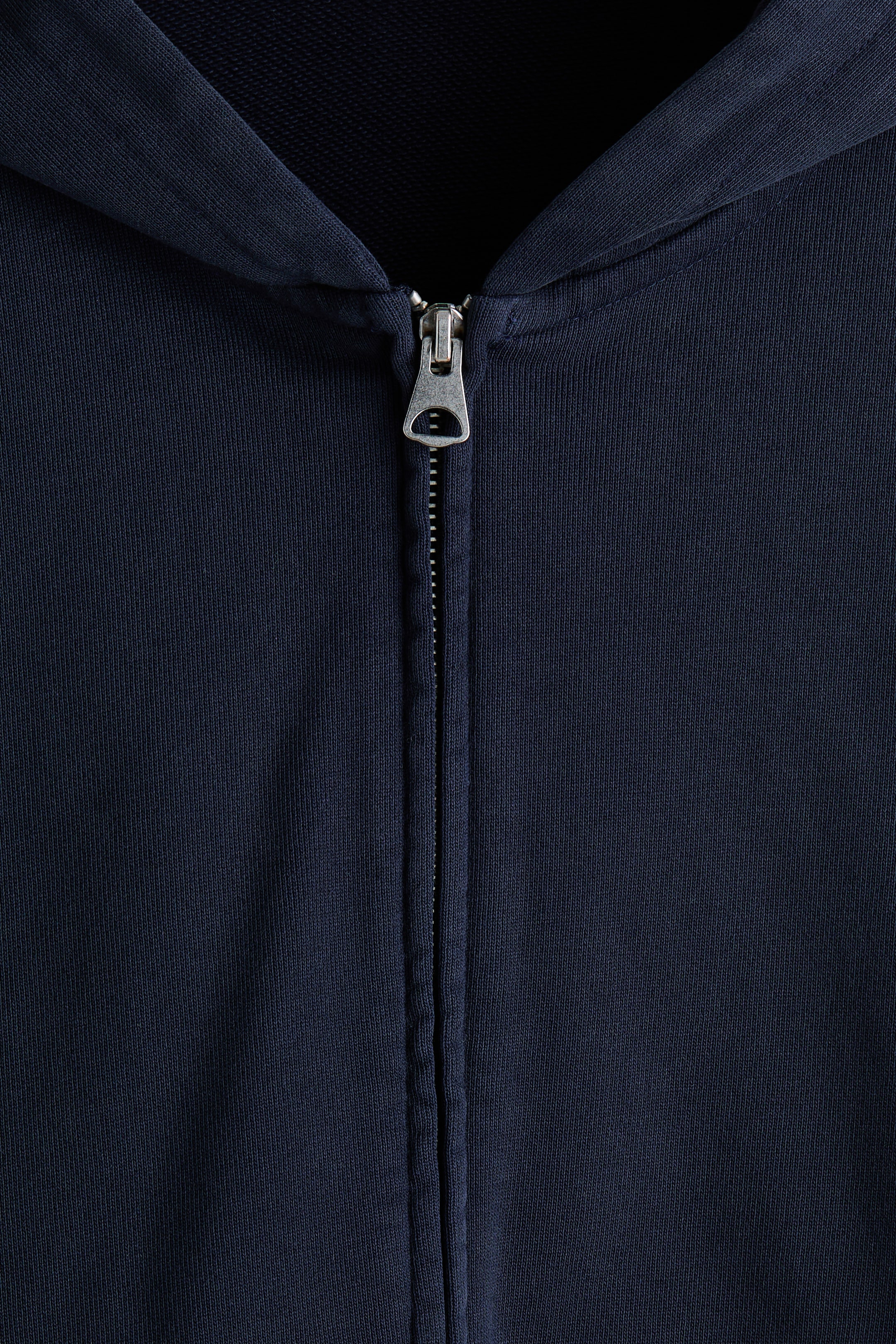 View larger image: Oversized Fit Zip-through hoodie - Dark blue - Men | H&M IN 7