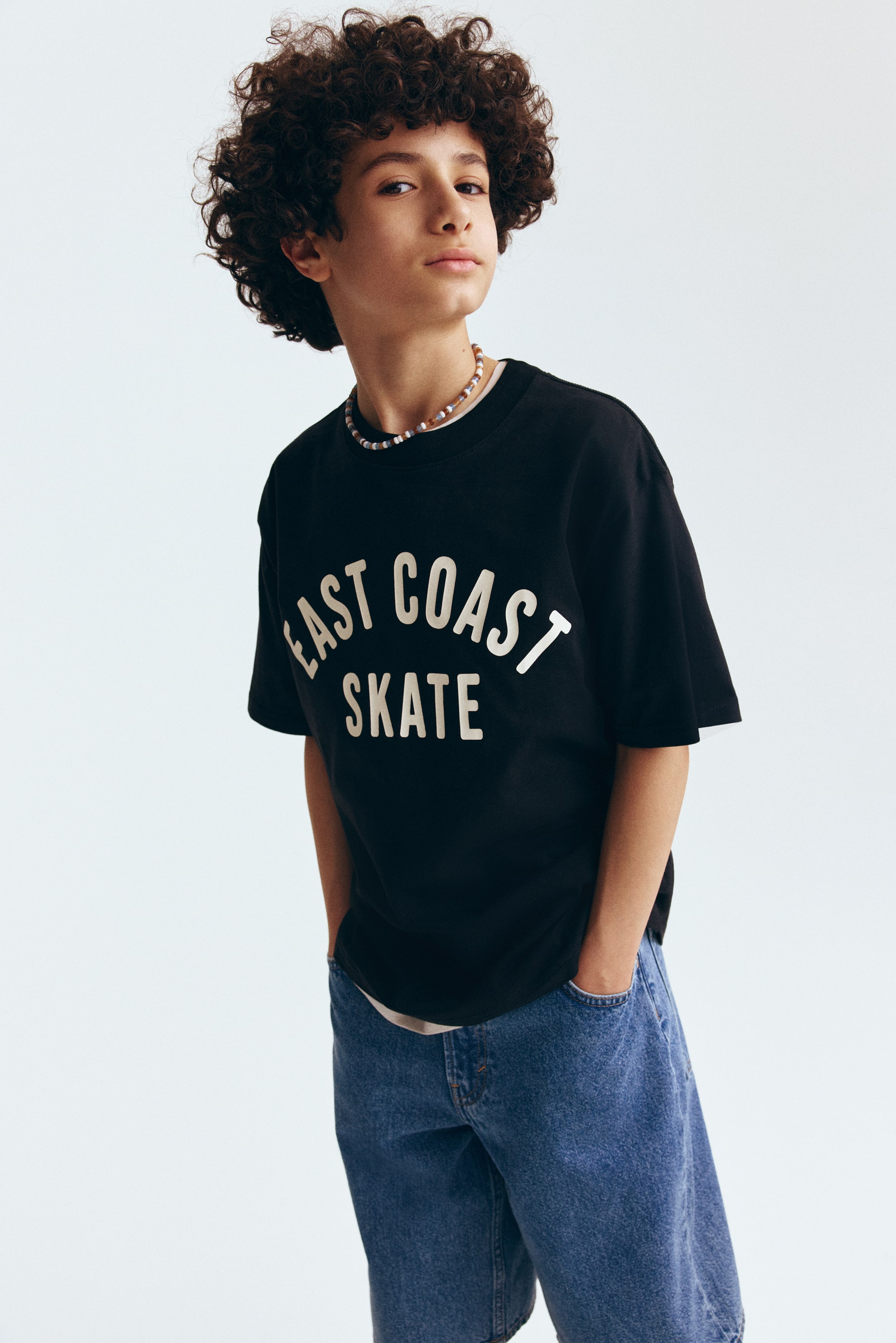 T-shirt ample imprimé