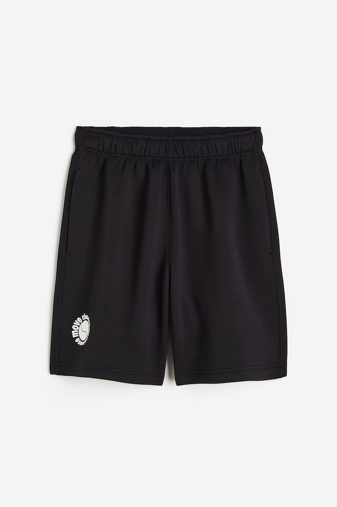 DryMove™ Sports shorts - Black/White/Dark green/Black/dc/dc/dc - 2