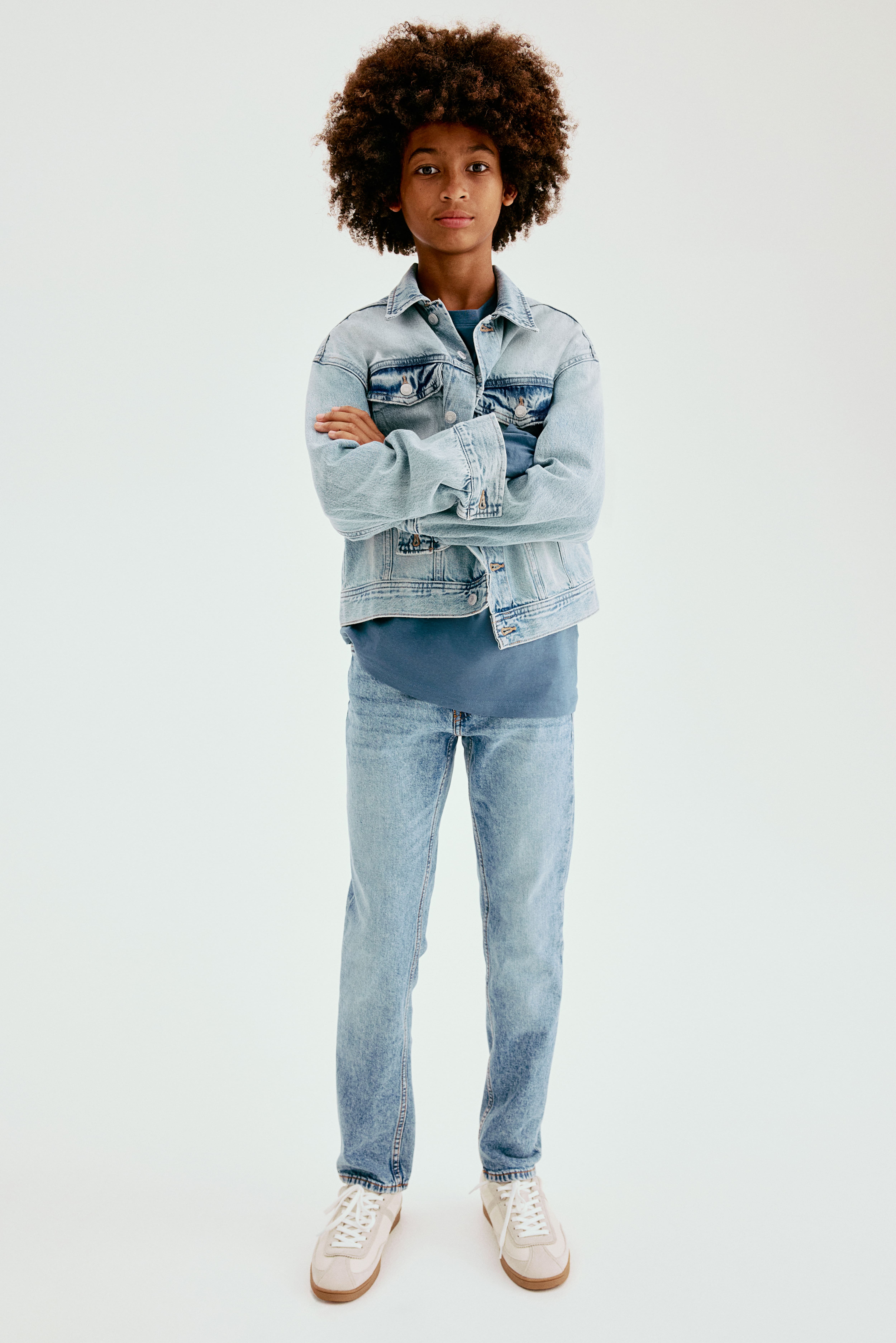 Jean extensible près du corps
