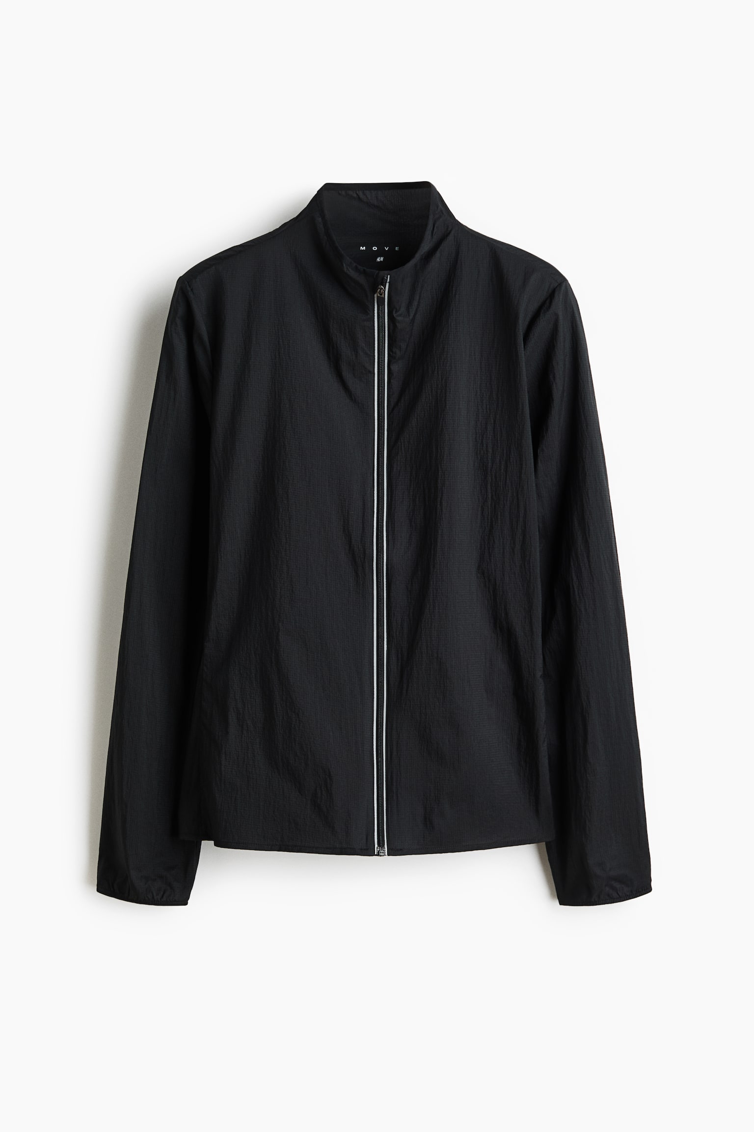 ז'קט ריצה דק DryMove™‎ - שחור/ורוד עדין - 2