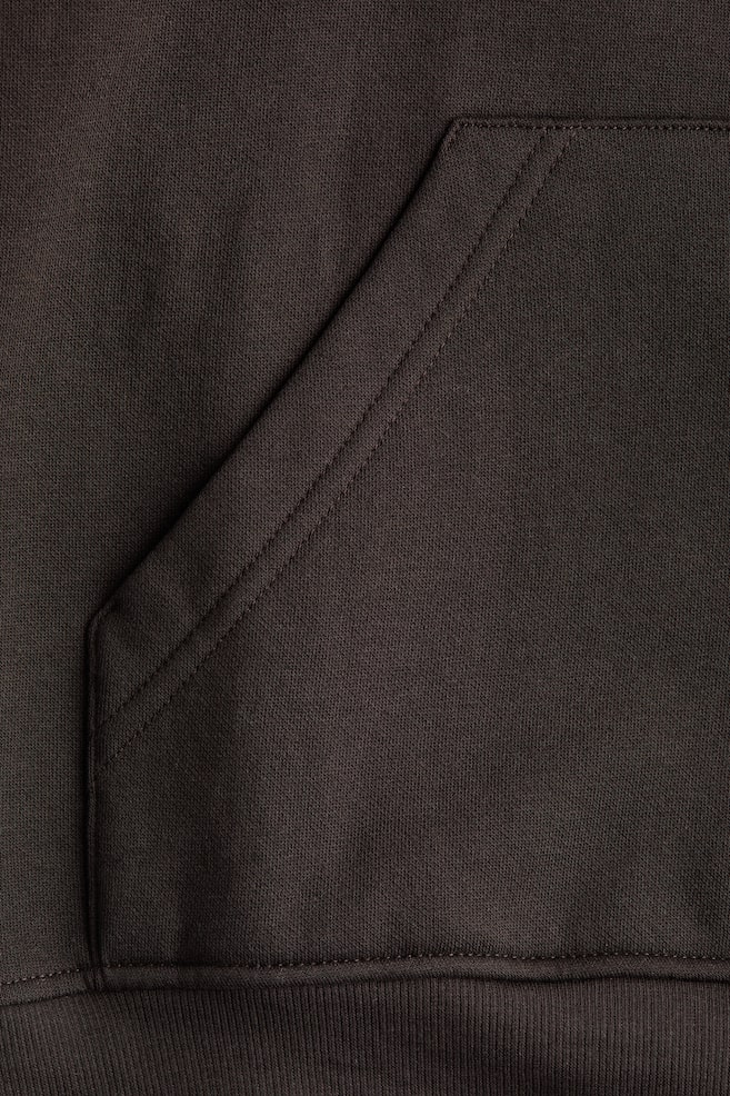 Sudadera con capucha-Marrón oscuro - 4