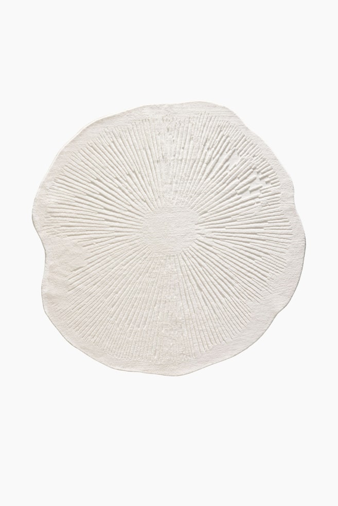 Tapis Lavable Pam - Crème/Beige/Gris - 1