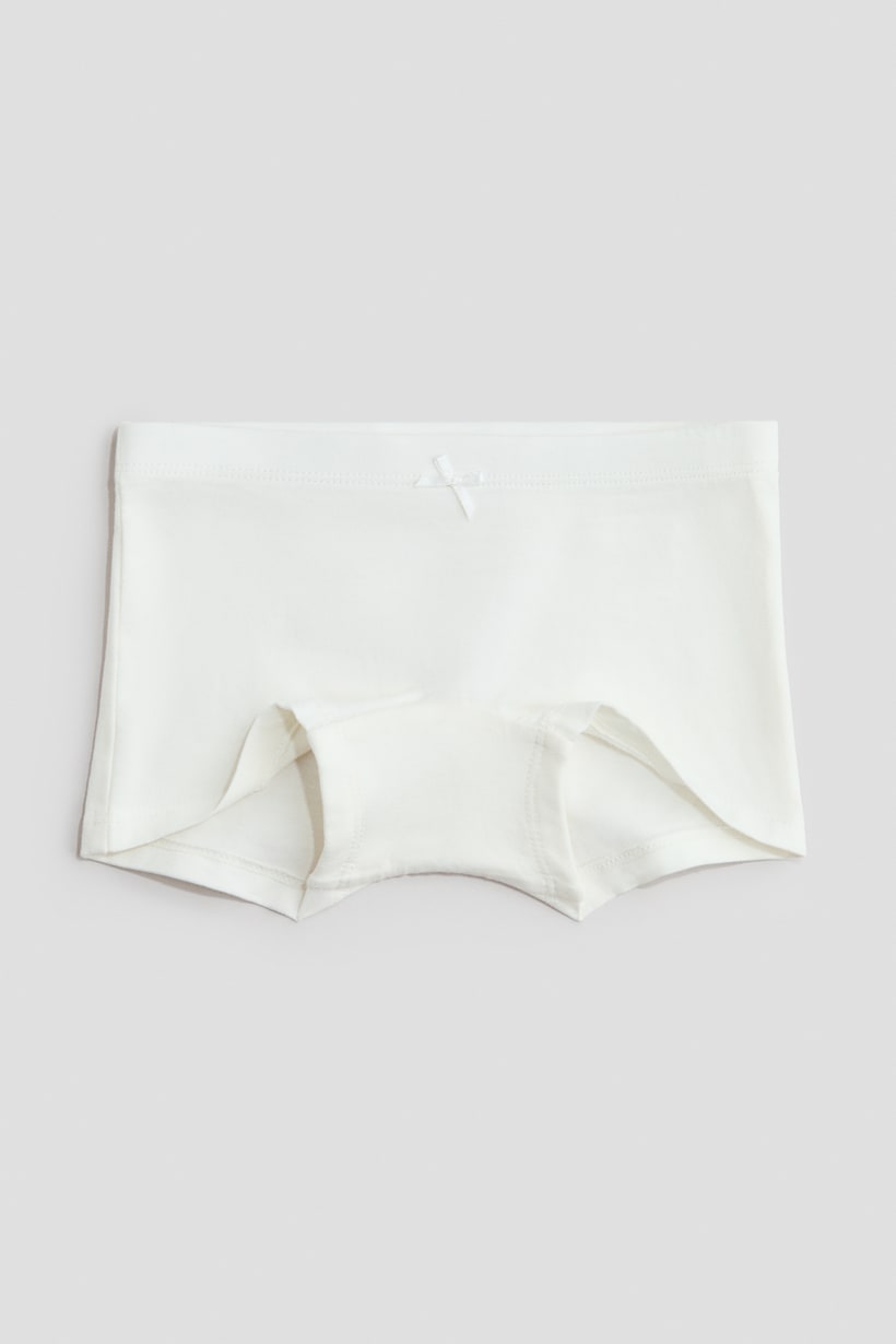 Light pink/black/white 10-Pack Cotton Boxer Briefs for kids | H&M US