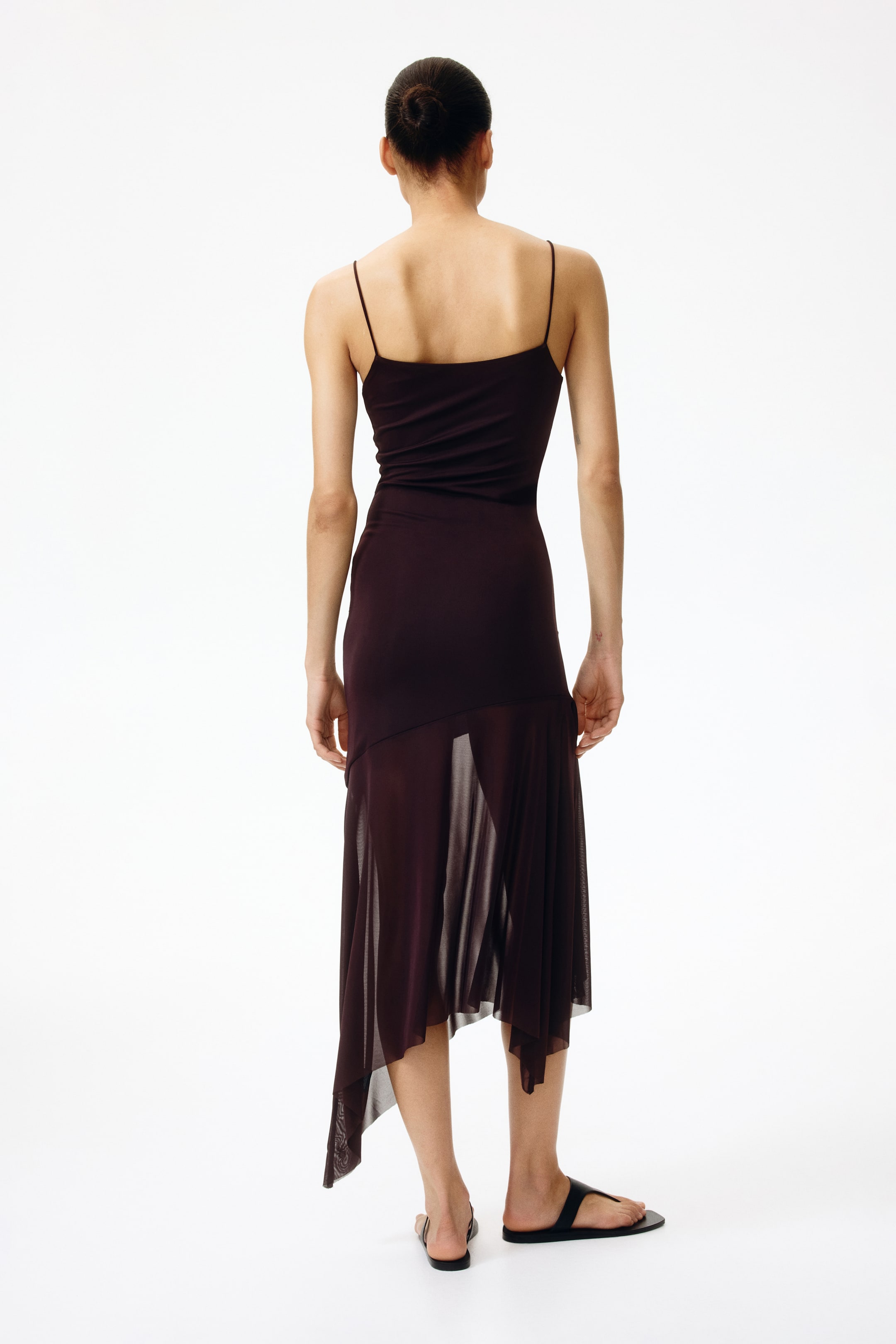 Женские платья H&M Asymmetric Strappy Dress — фото 6