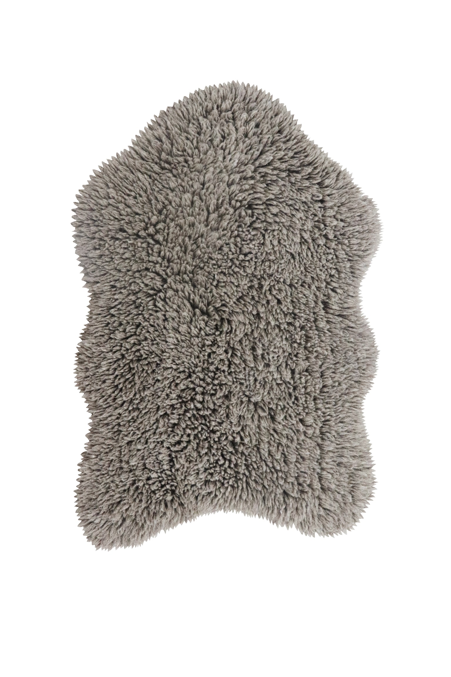 Tapis Woolable Woolly - Gris/Beige/Blanc - 1