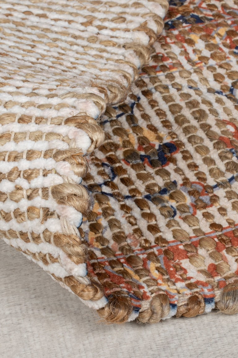 Tapete Vintage De Mistura De Juta Miley