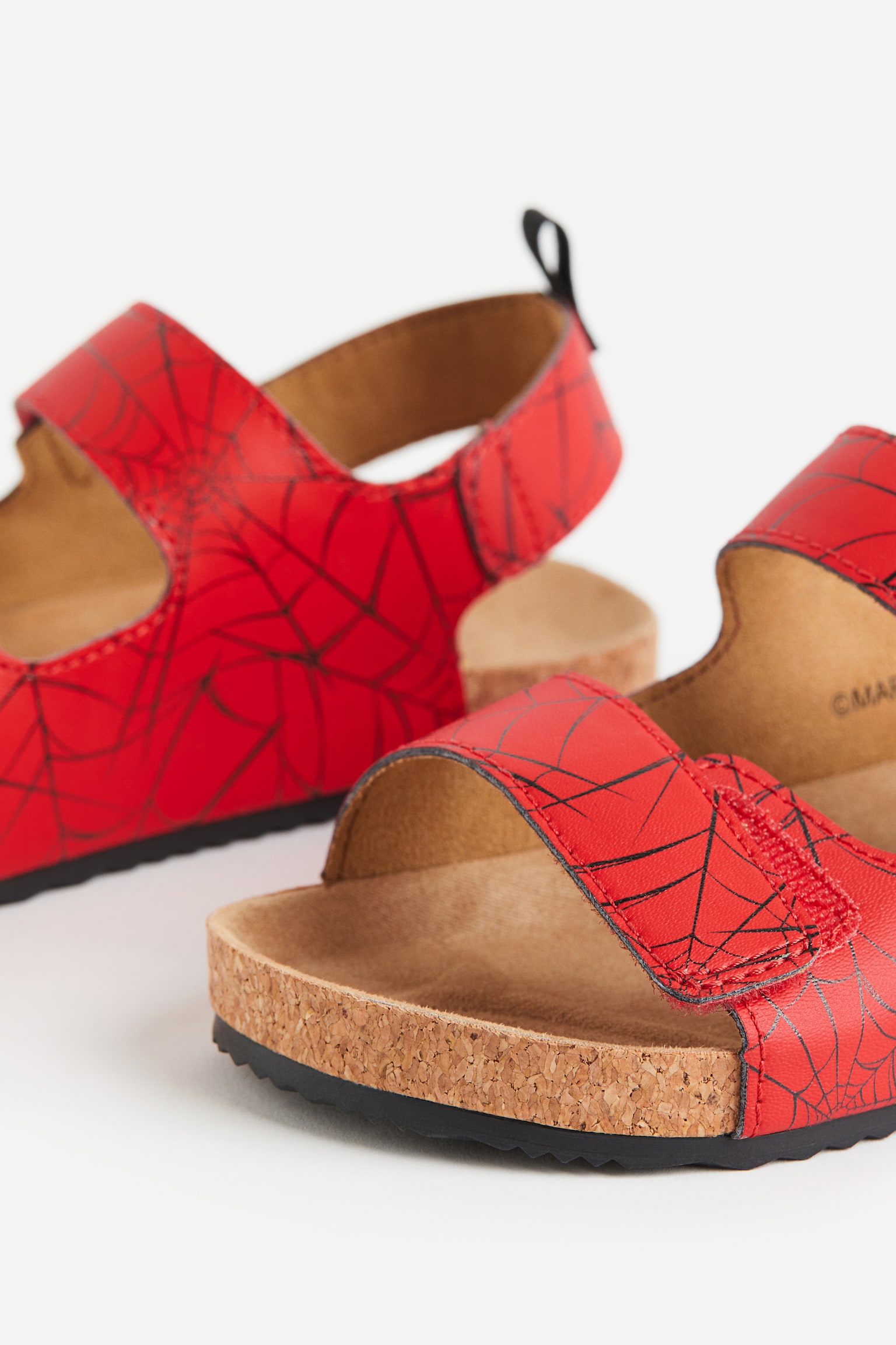 Graphic Design Sandals - Red/Spider-Man - 3