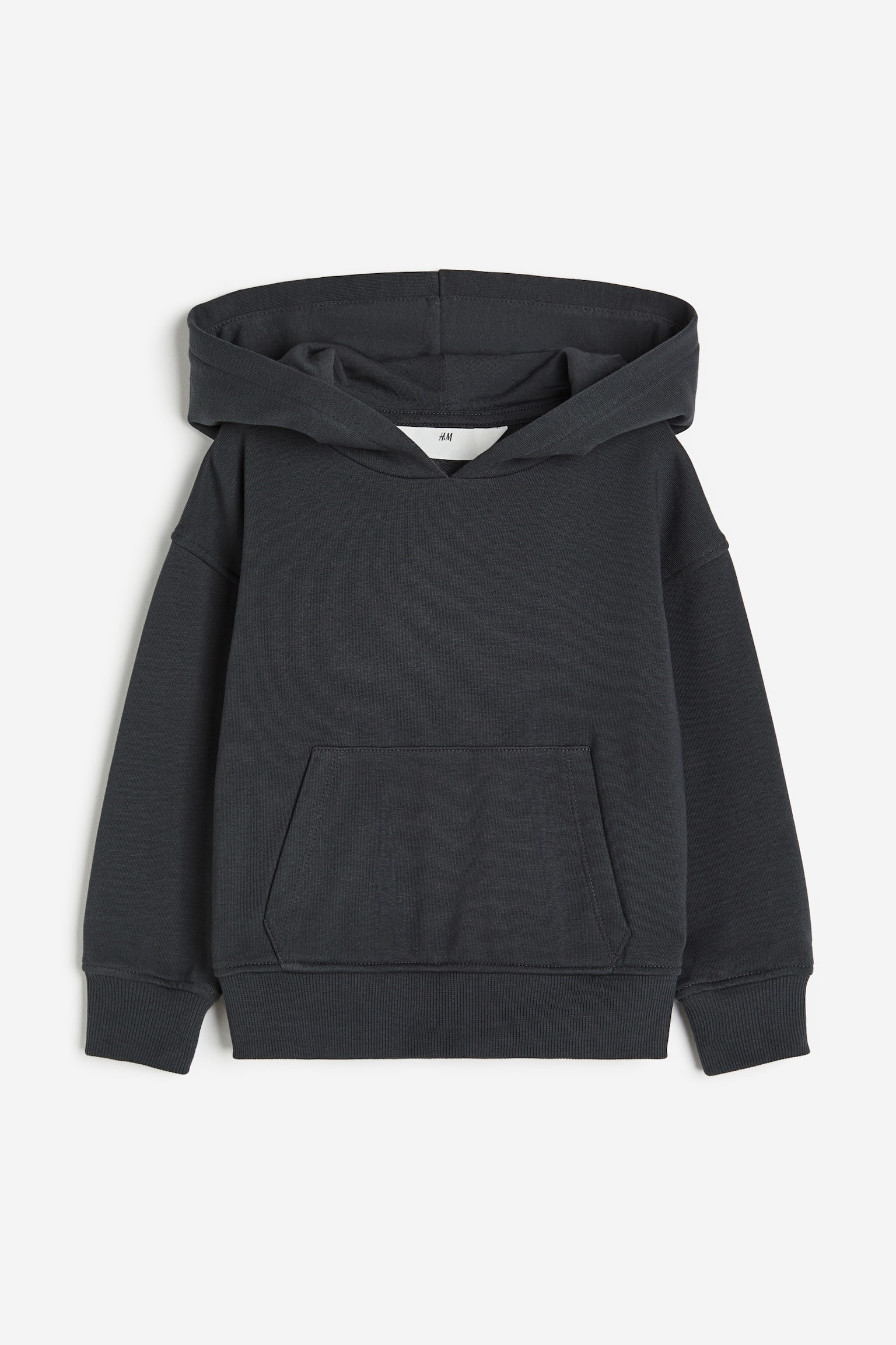 Oversized Hoodie - Dark grey/Dusty purple/Light grey marle - 1