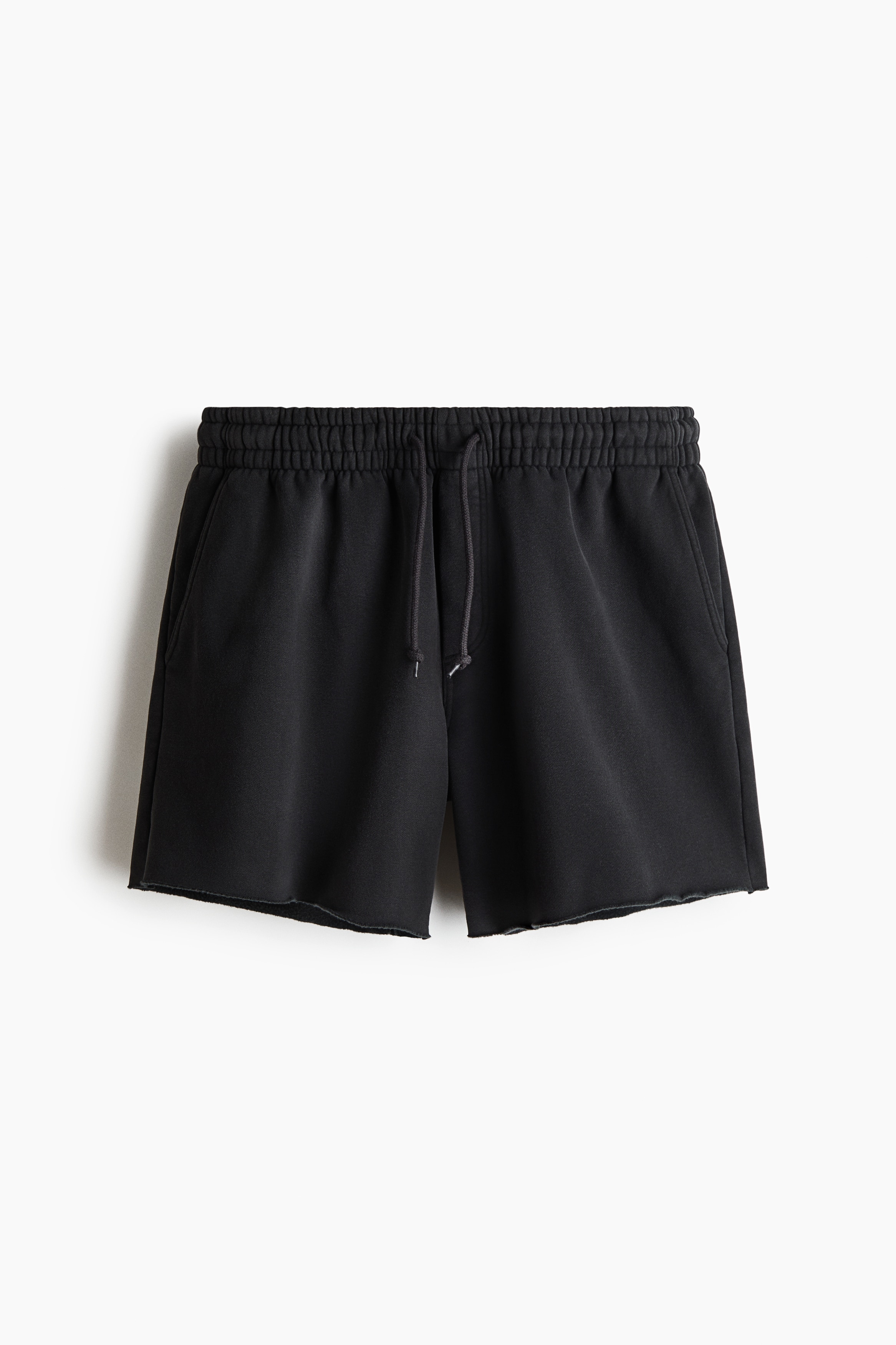 Relaxed-Fit Sweatshorts-Dark gray