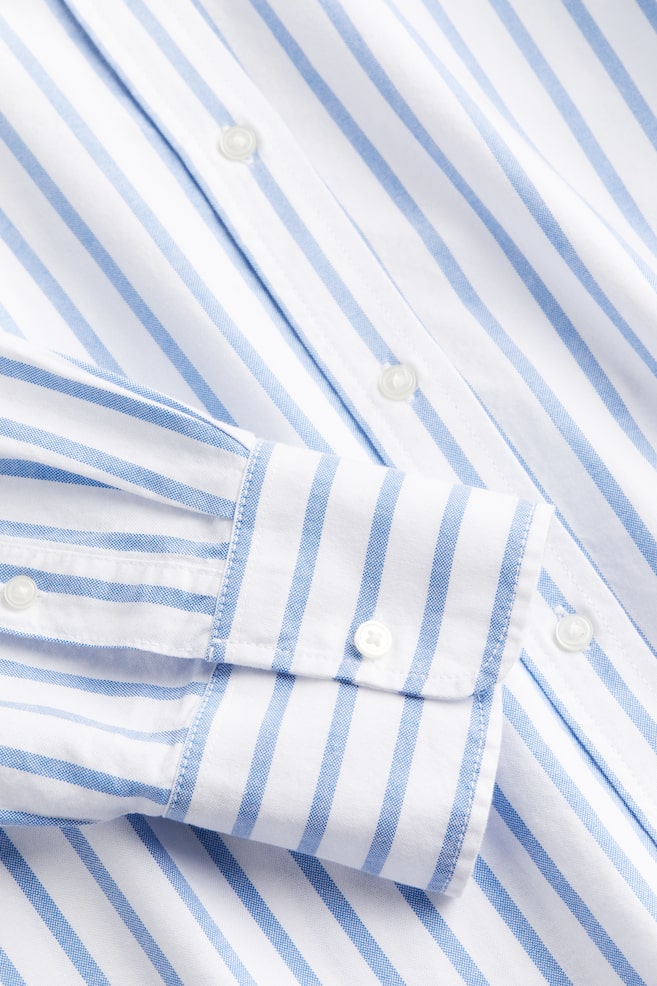 Oxford shirt - White/Blue striped/White/Light blue/Light pink/dc/dc - 3
