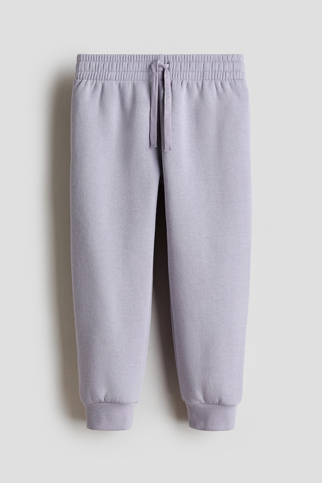 Joggpants mit angerauter Innenseite - Blasslila/Blassrosa/Dunkelgraumeliert/Herzen/Hellrosa/Herzen/Pink/Hearts/White/Hearts - 1