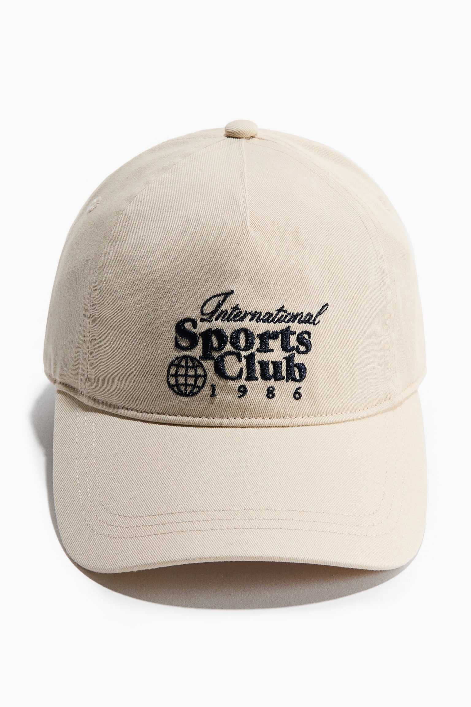 棉質斜紋鴨舌帽 - 淺米色/Sports Club/土耳其藍/卡其綠/Sass & Savoir/淺米色/螃蟹/淺米色/柳橙/深咖啡色/TA