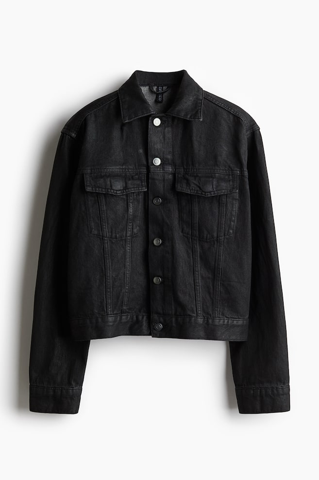 Denim jacket - Black - 1