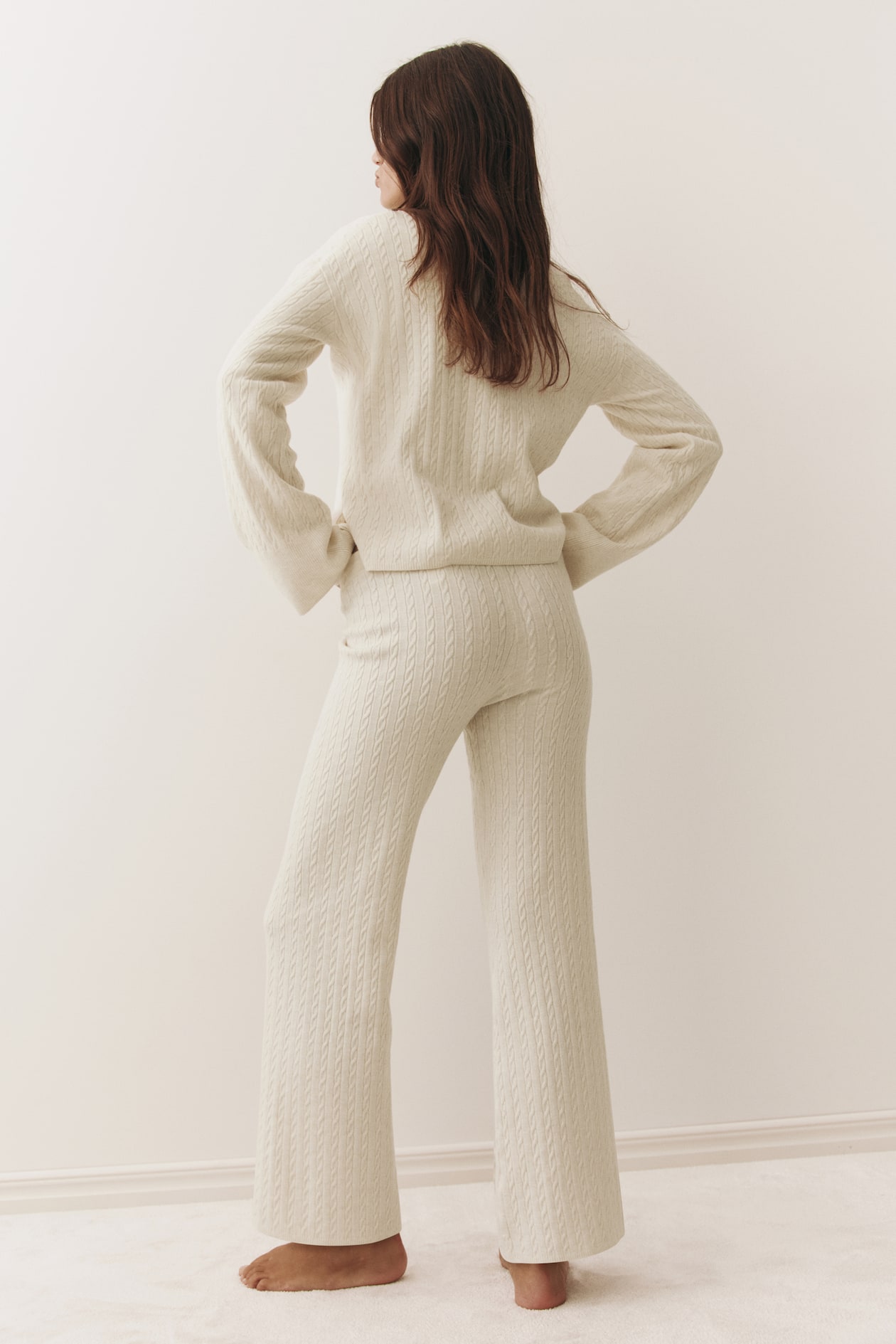 Cable-Knit Pants - image 3