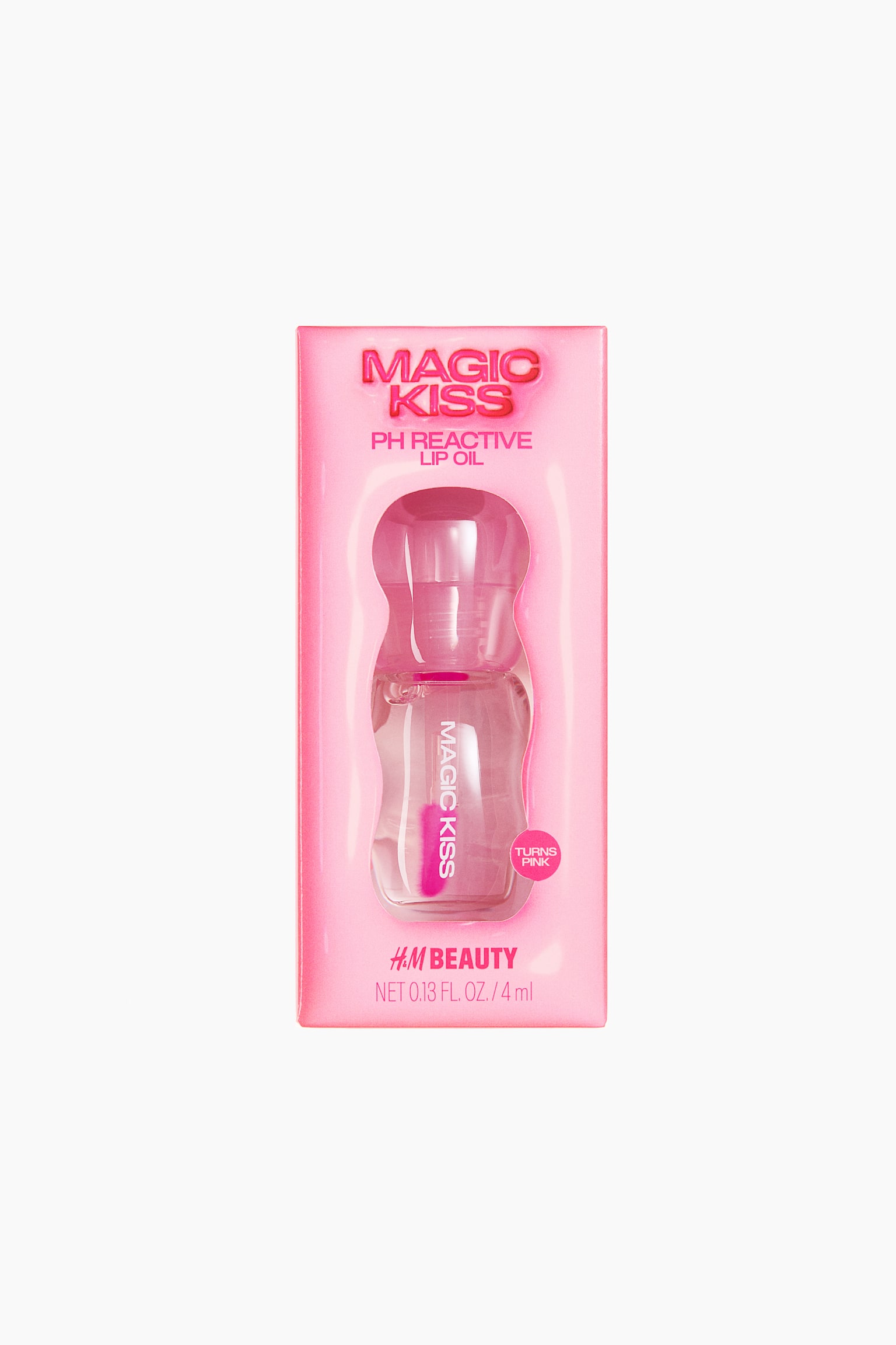Масло для губ H&M Magic Kiss, реагирует на pH, цвет: Розовый / Малиновый — фото 2