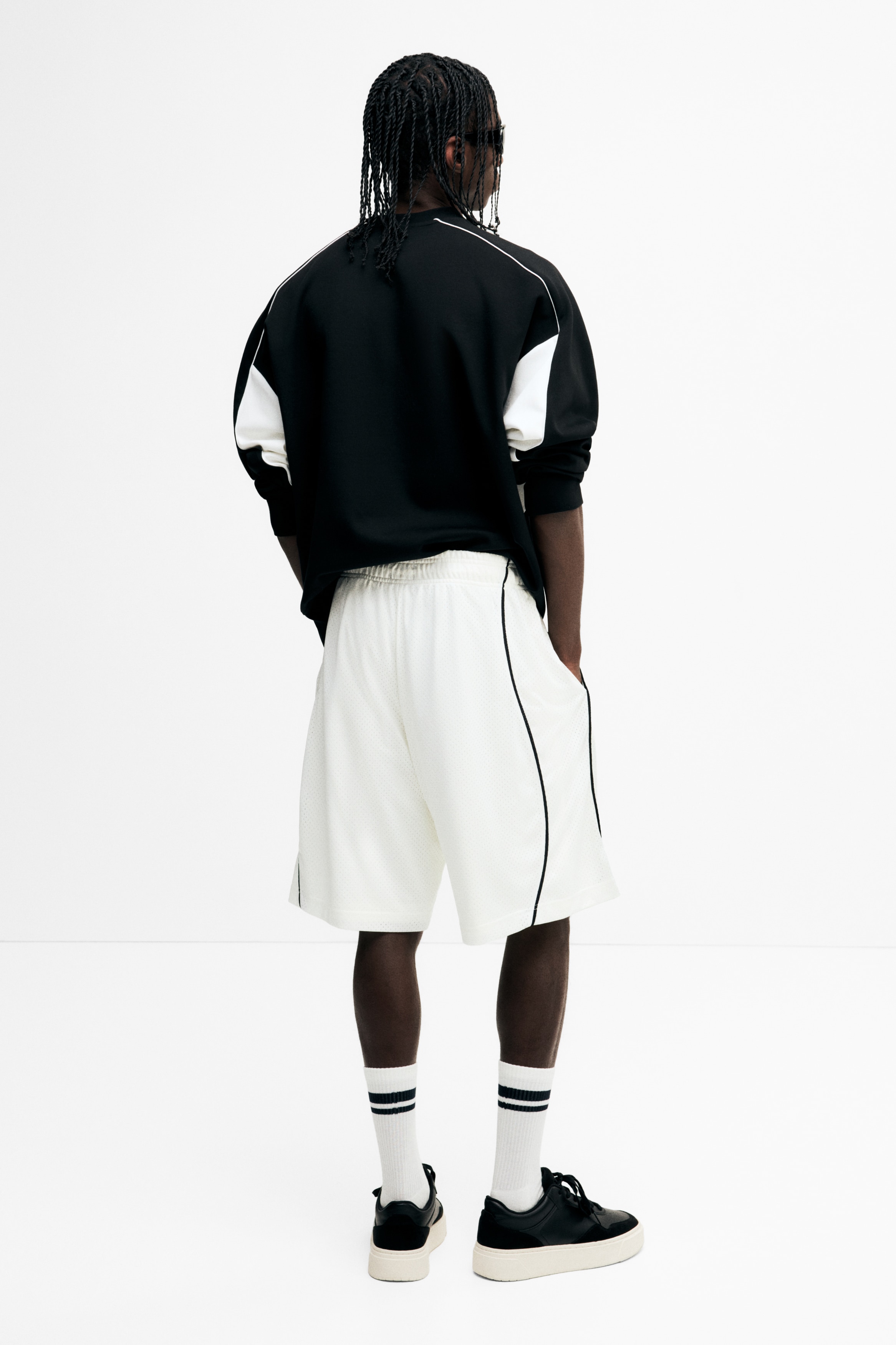 Relaxed Fit Mesh shorts