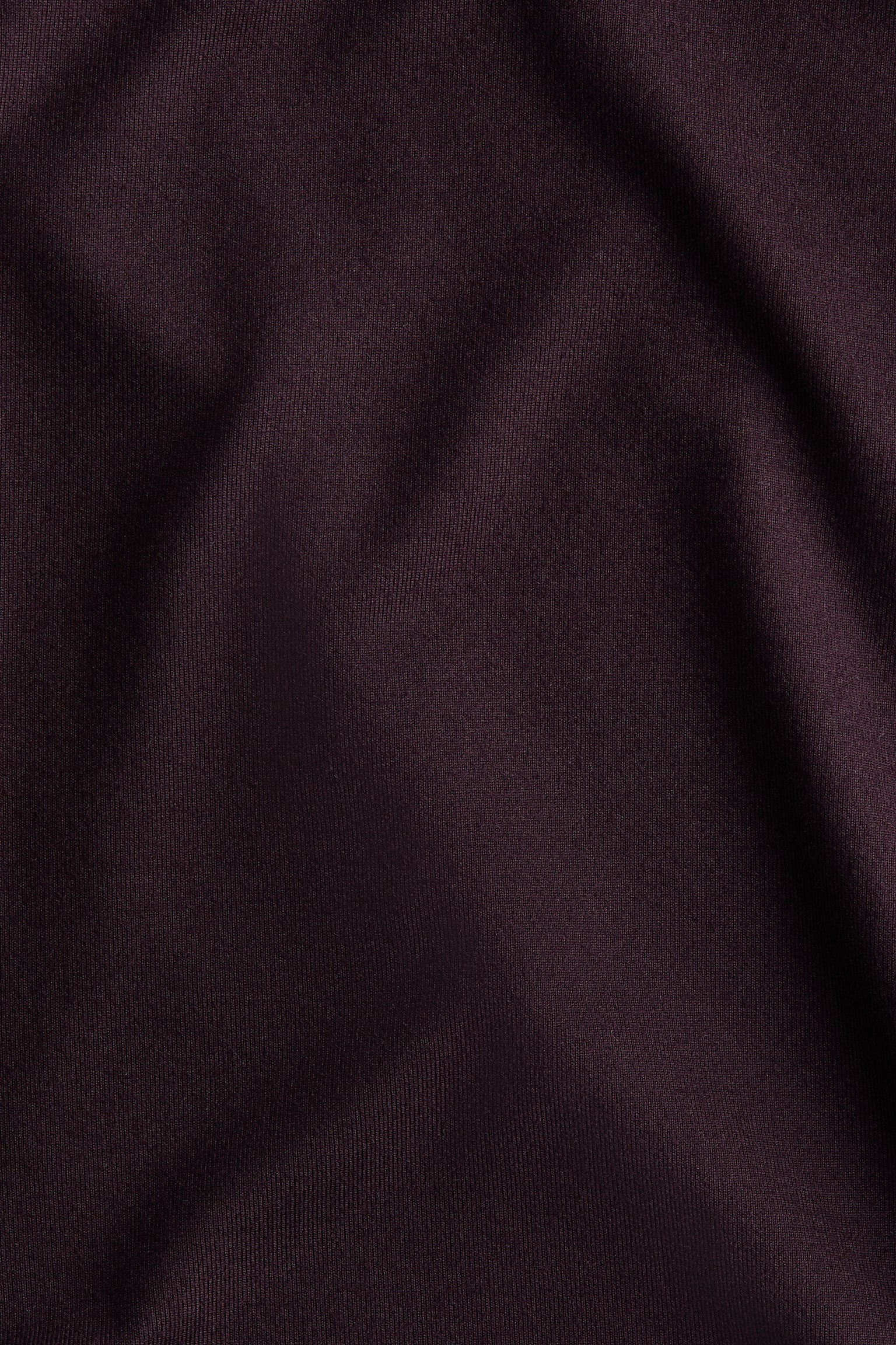 טישירט צמודה - Plum purple/שחור - 3