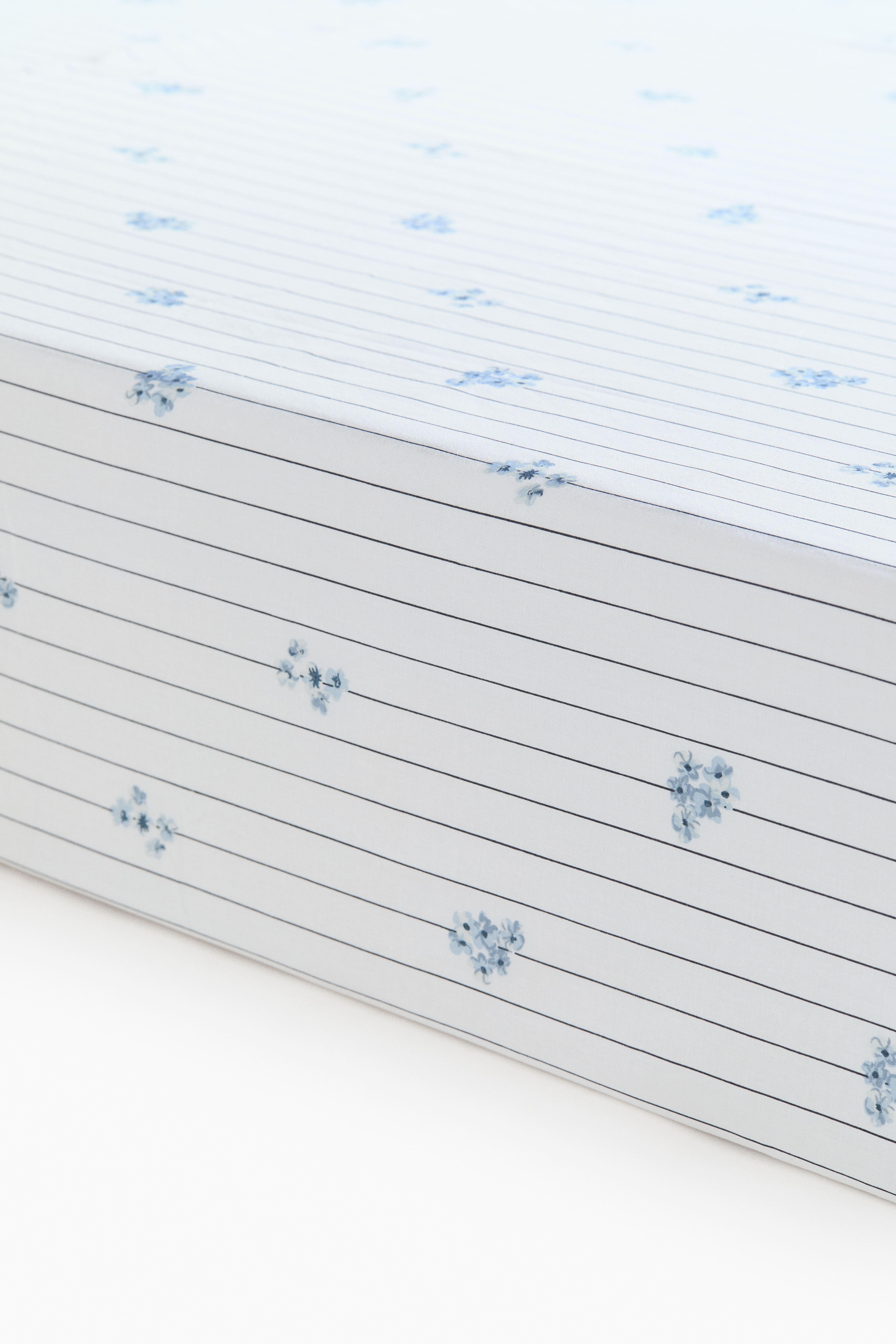 Drap-housse en coton pour lit double