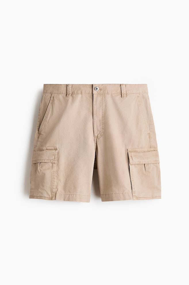 Short cargo Relaxed Fit - Beige/Noir/Blanc - 1