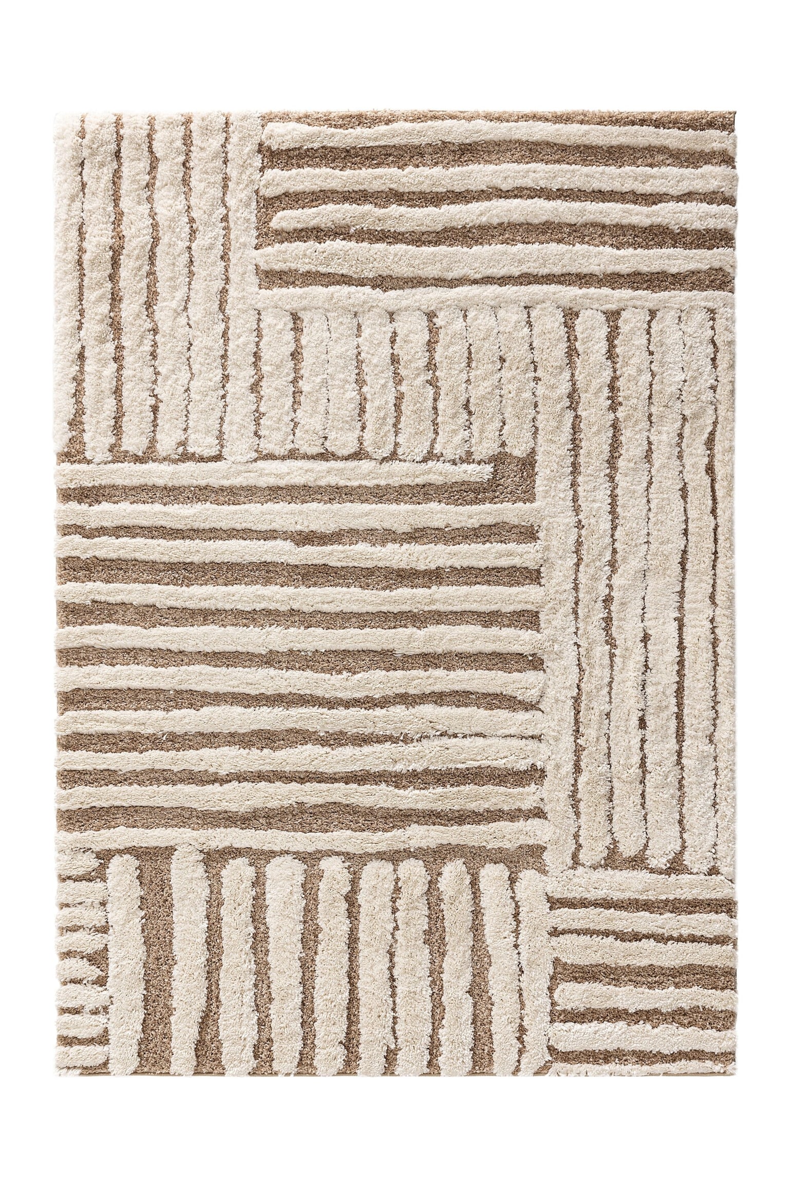 Hochflorteppich Tibo-Cream - 1