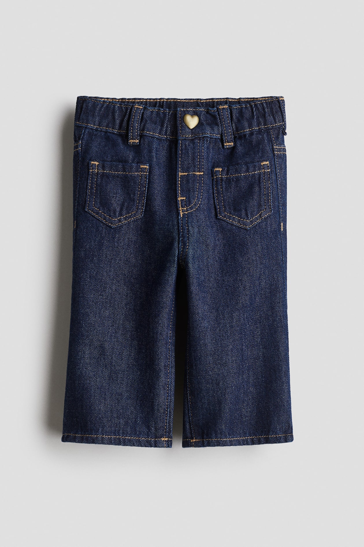 Flared Leg Jeans - Donker denimblauw - KINDEREN | H&M NL