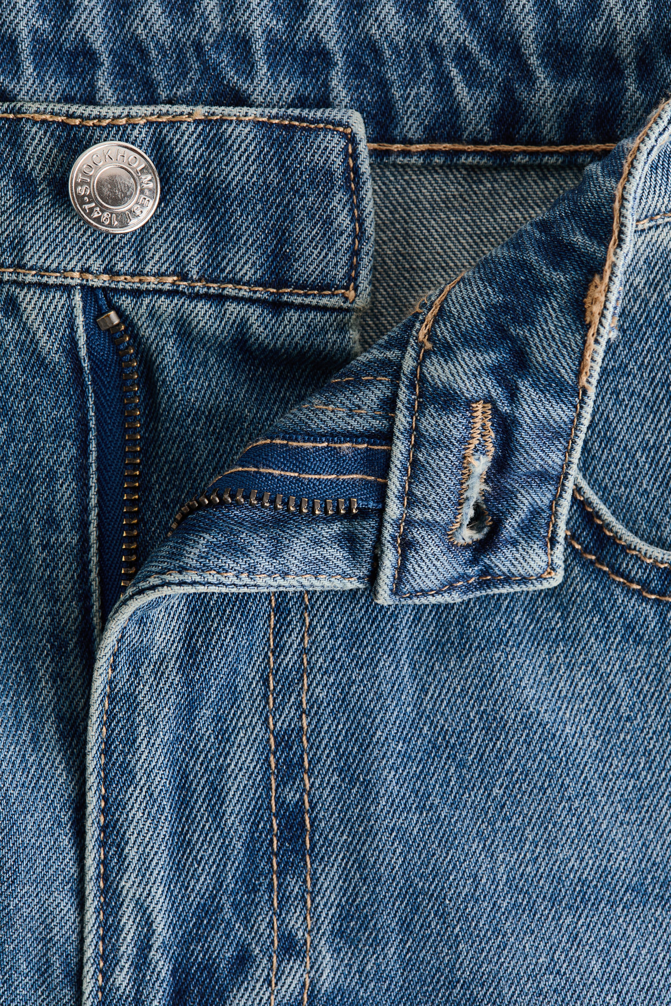 Denim Bermuda Shorts