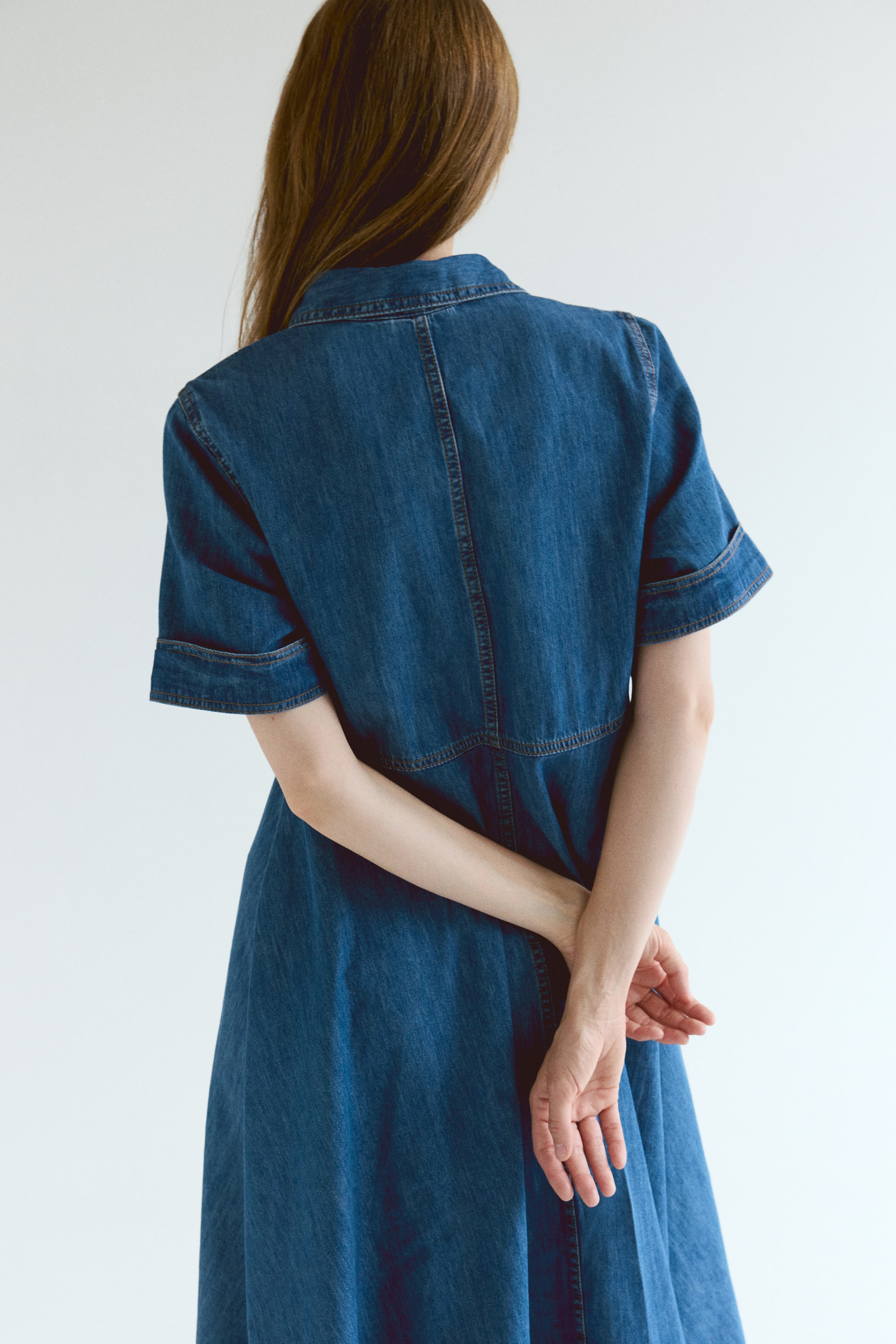 MAMA Before & After Denim Dress