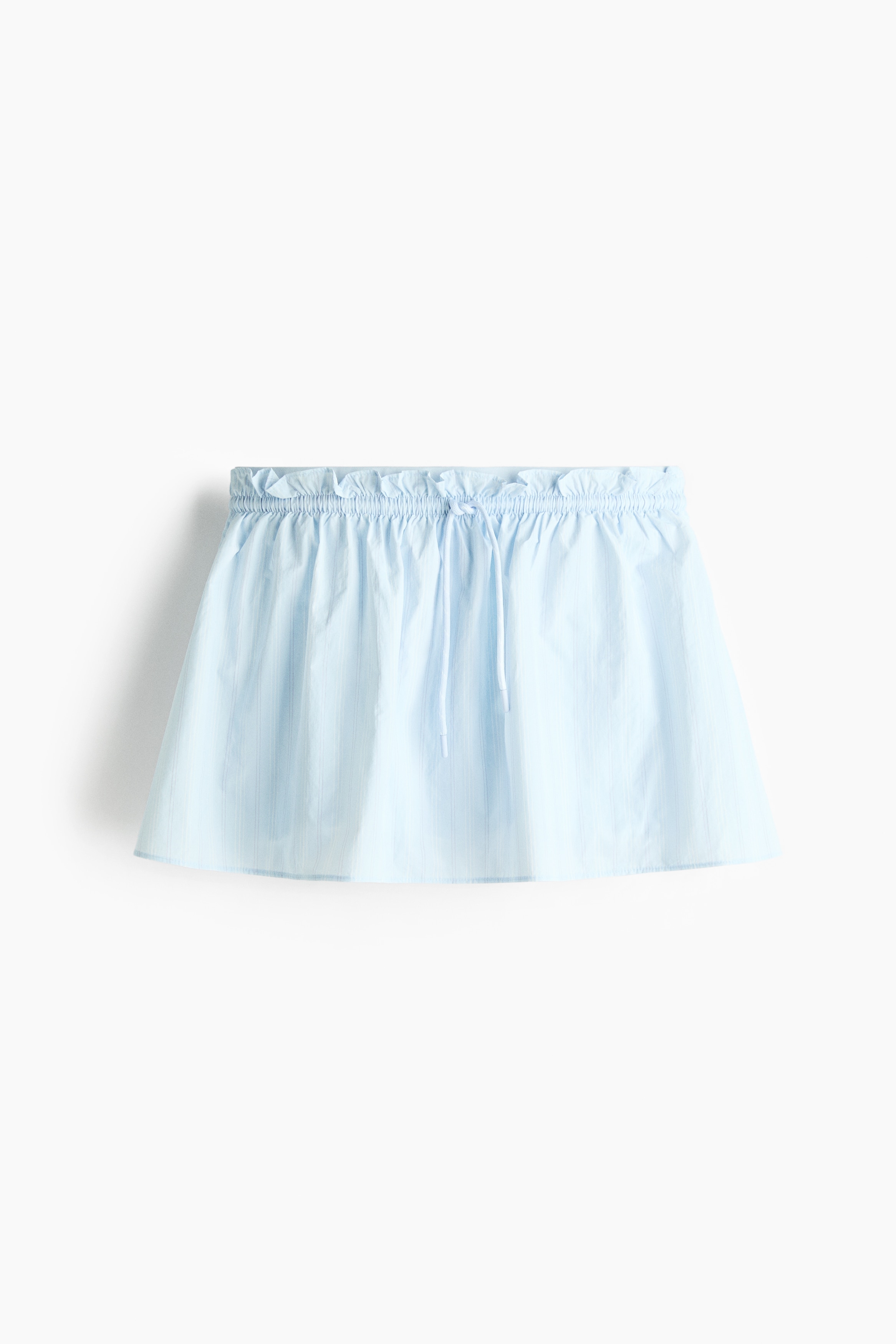 Tennis skirt - Light blue/Striped