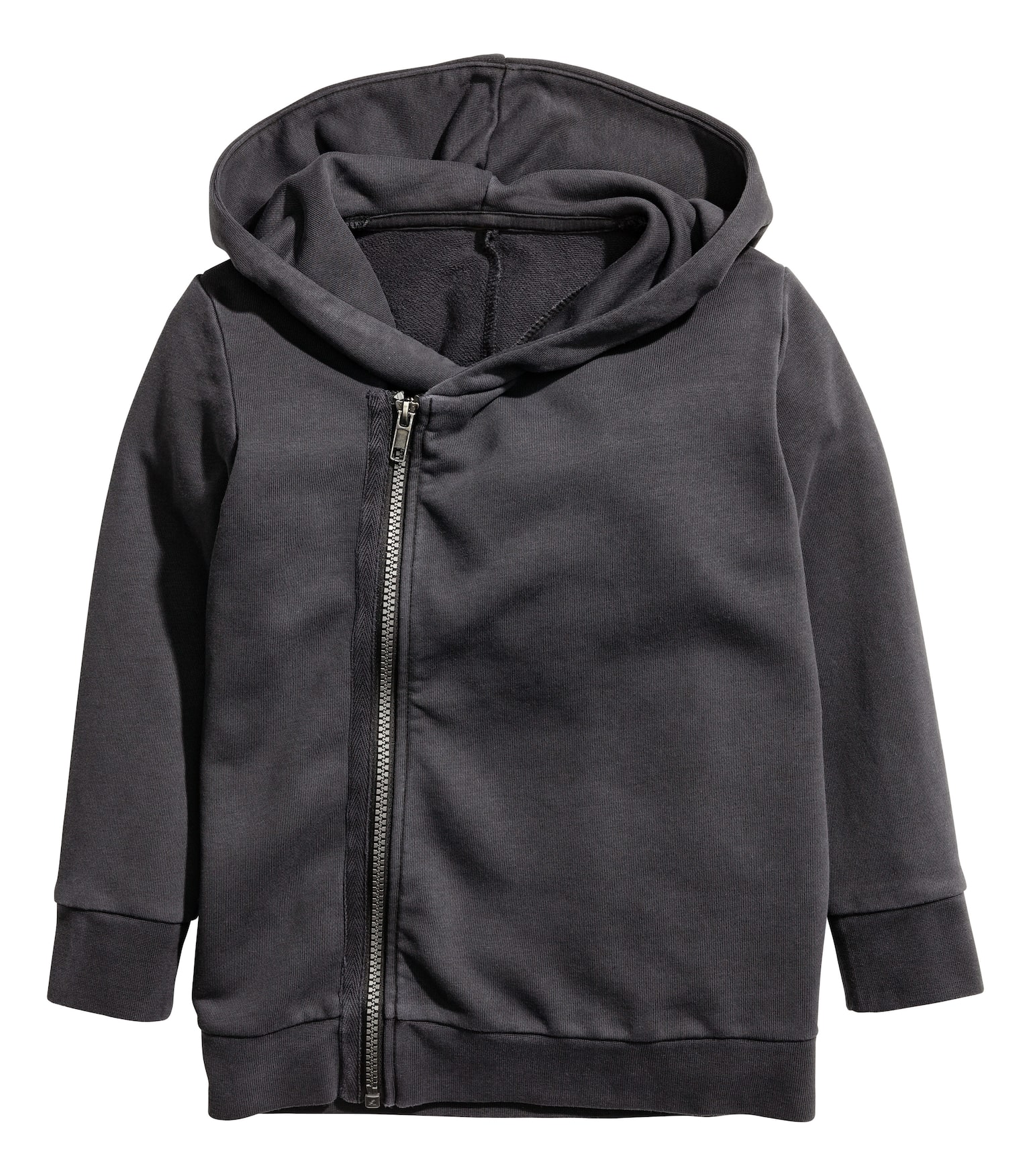 Kapüşonlı Sweatshirt - Siyah - 1
