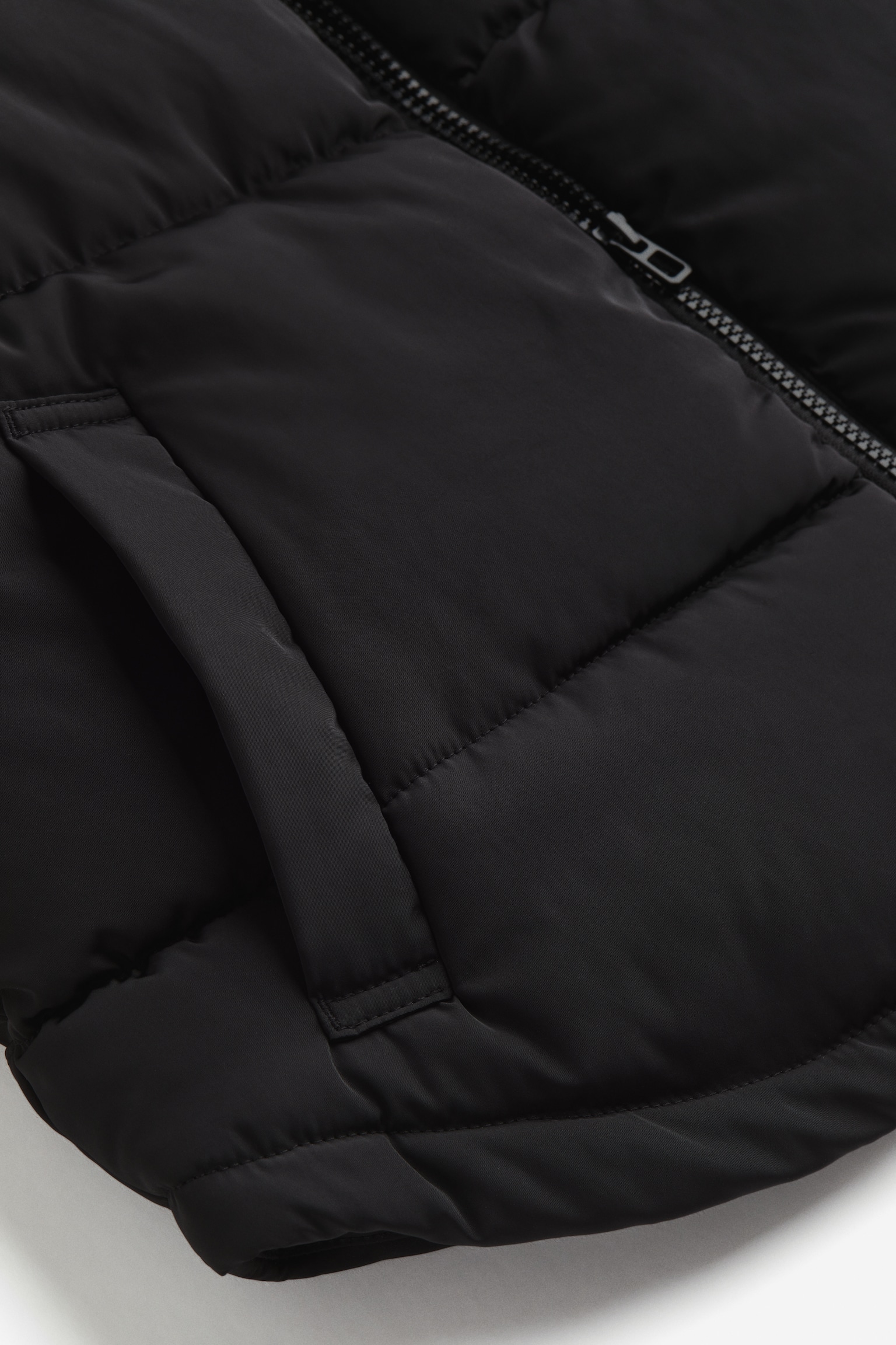 Puffer Vest - Black - 2